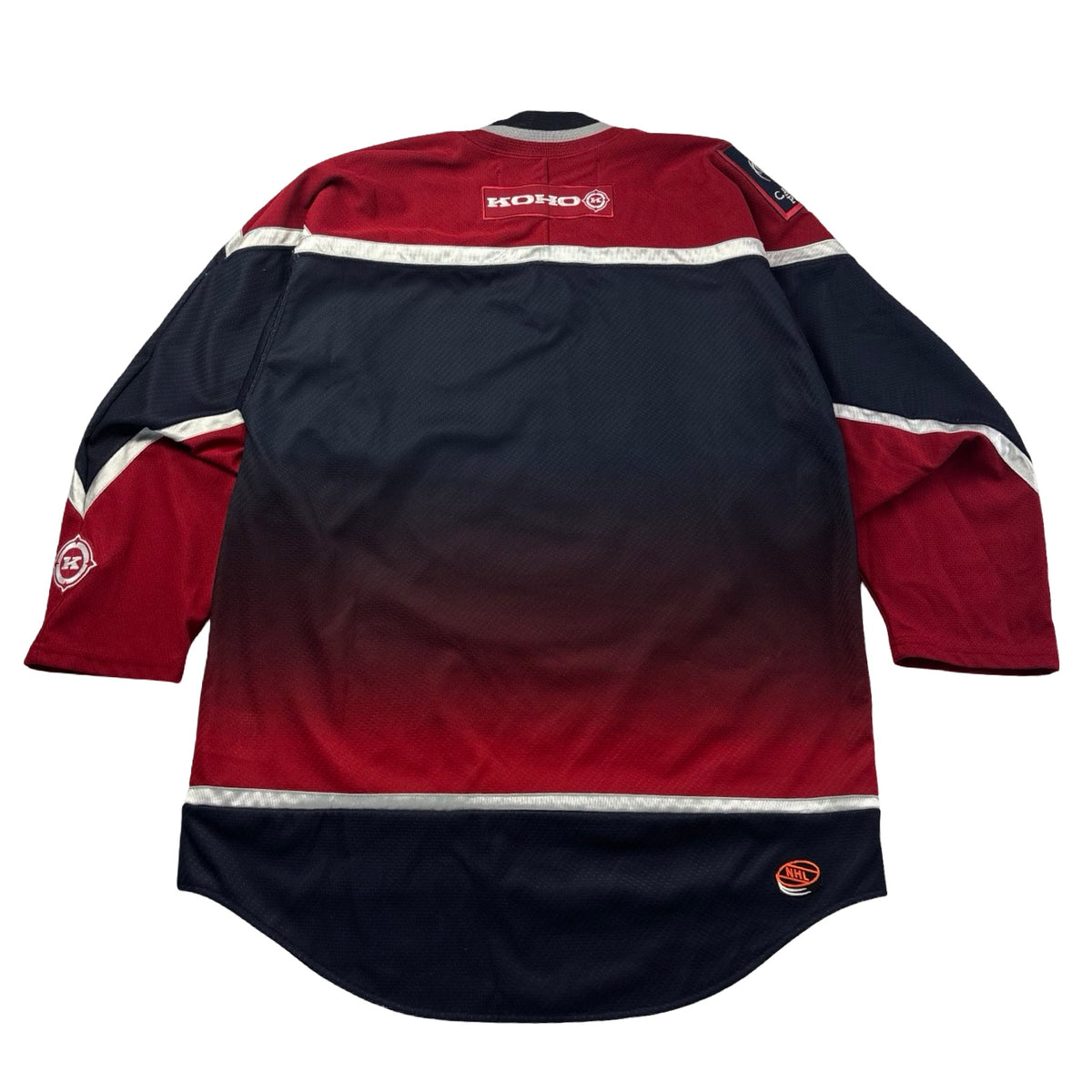 Vintage Koho Vancouver Canucks Alternate Gradient NHL Jersey Red/Blue