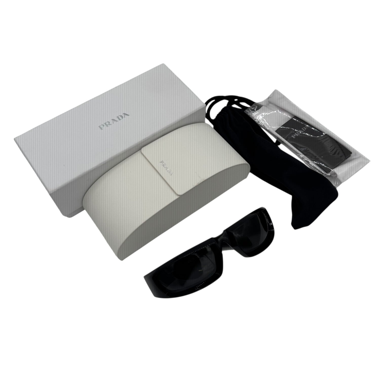 Prada Black Turbo Glasses Black