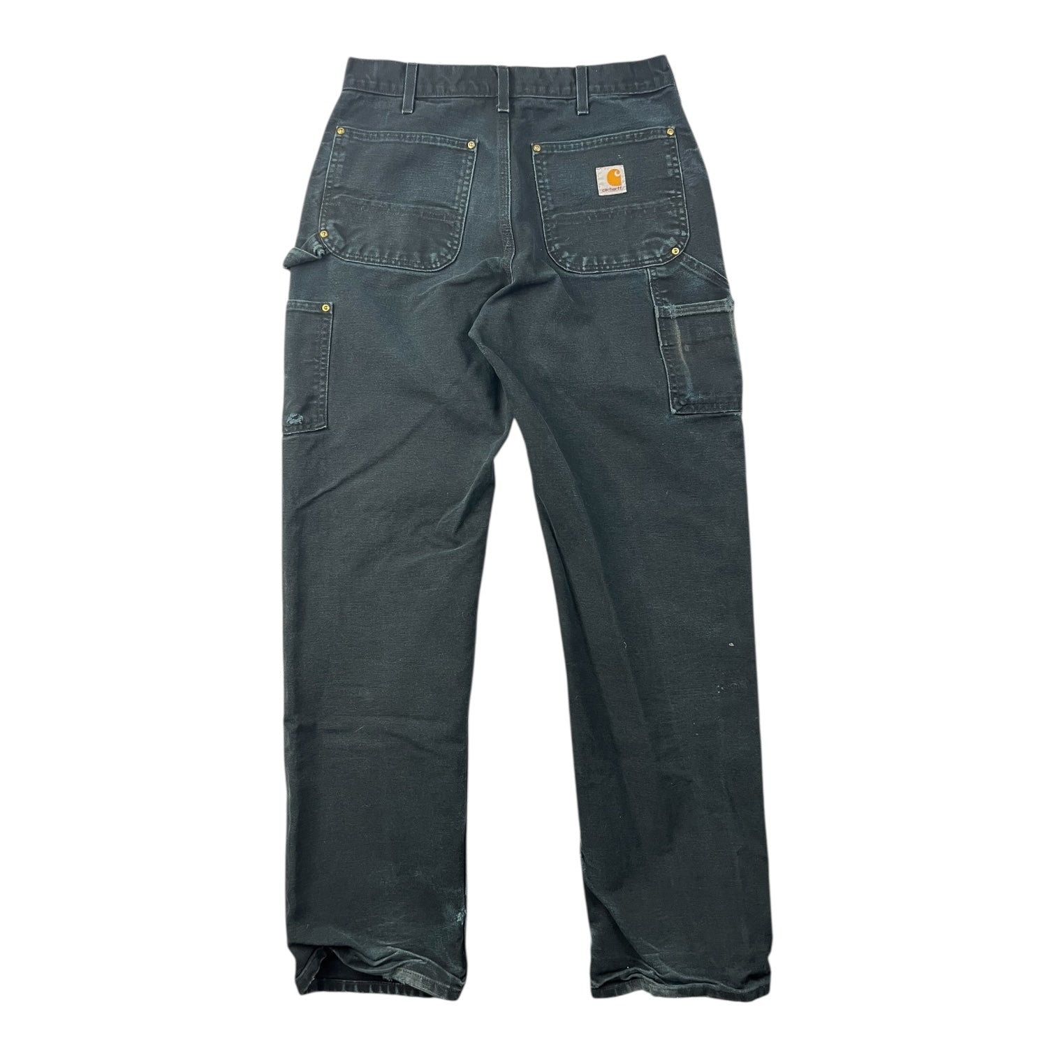 Vintage Carhartt Double Knee Pants Washed Black