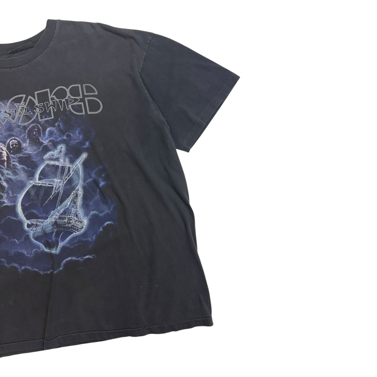 Vintage 1980s The Doors Band T-Shirt Black