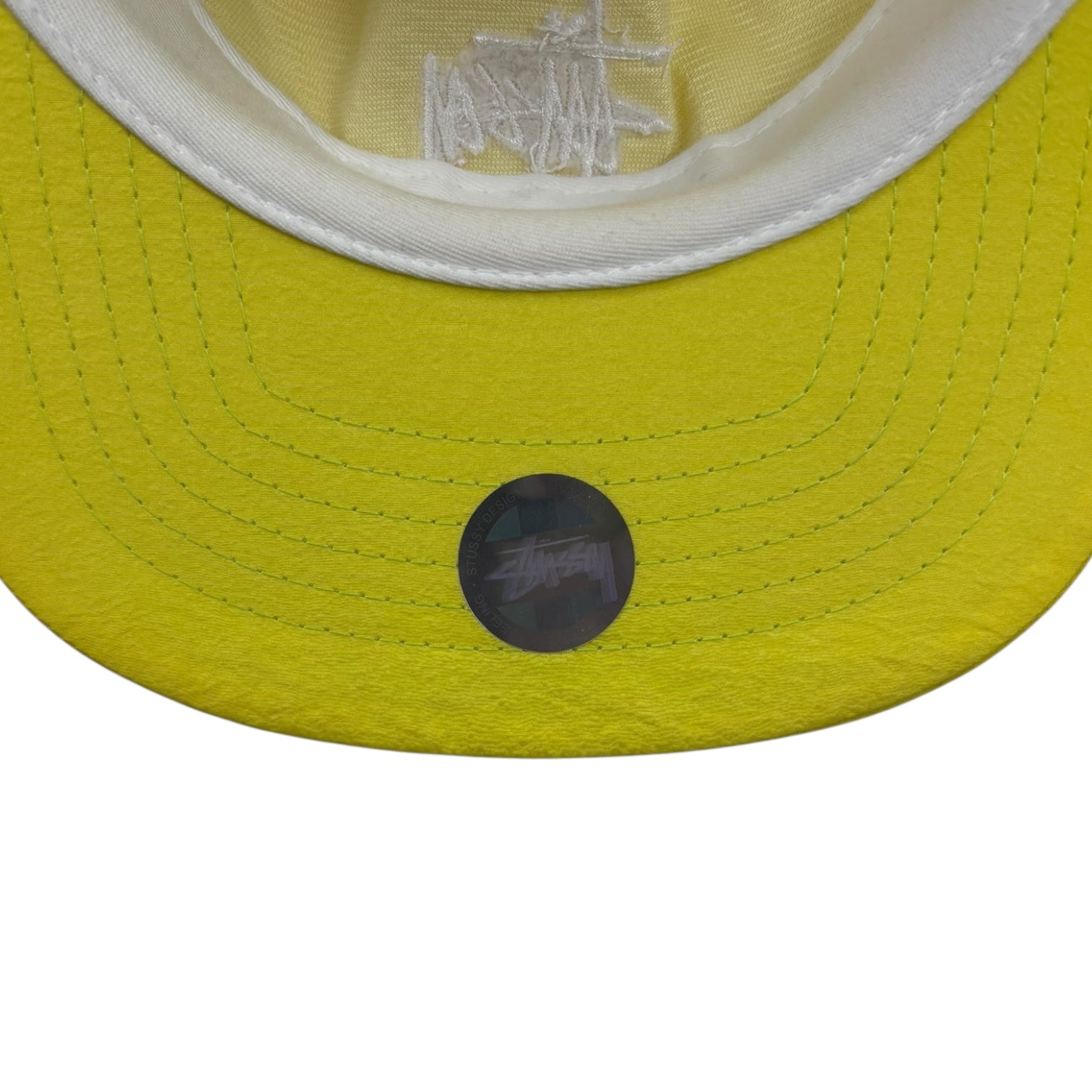 Stussy Ripstop Basic Stock Camp StrapBack Hat Yellow