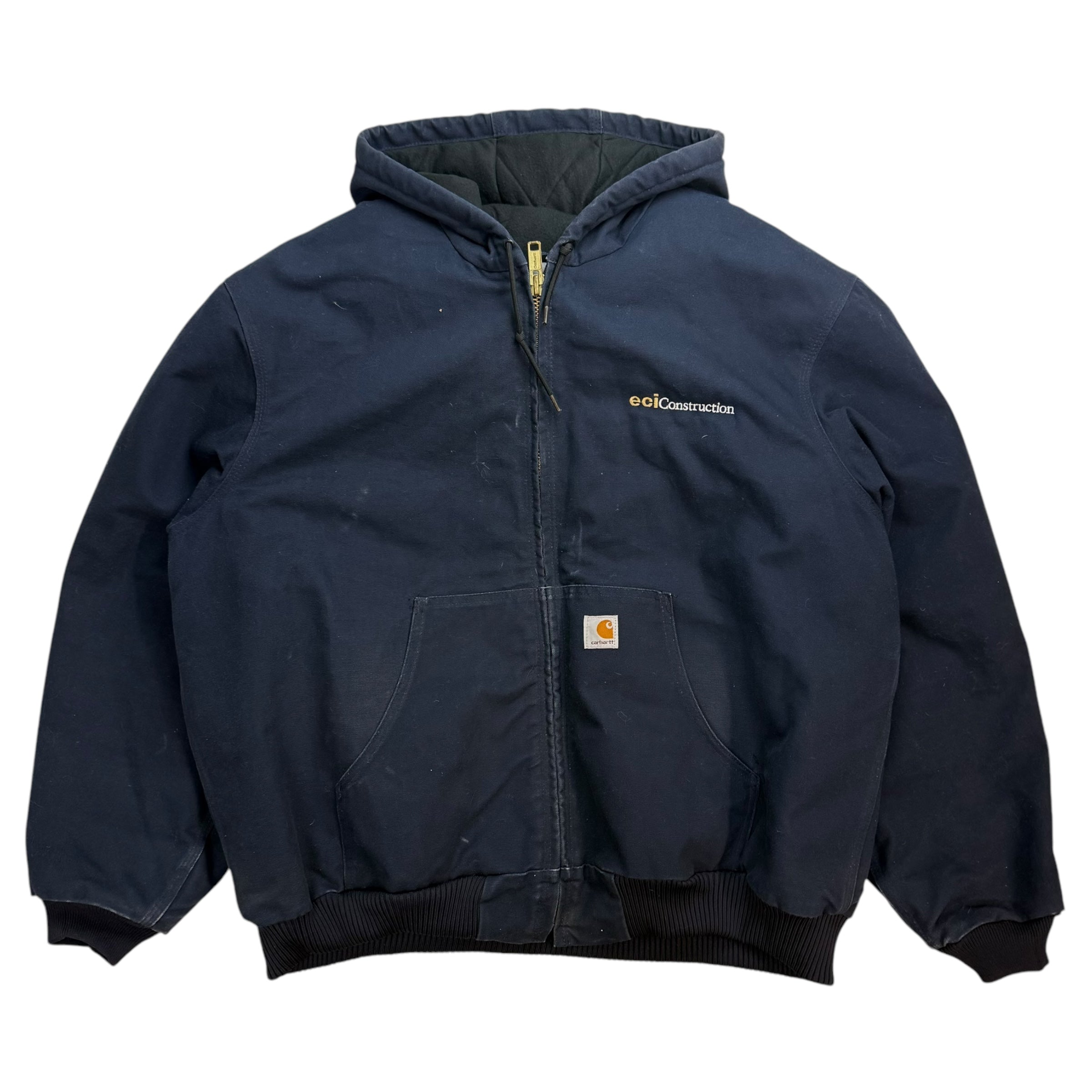 Vintage Carhartt Active Jacket Navy Blue