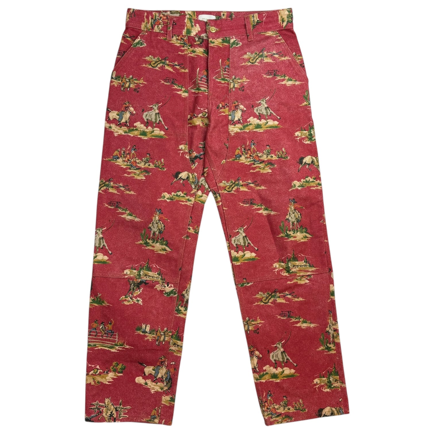 Aimé Leon Dore Western Heritage Pants Red