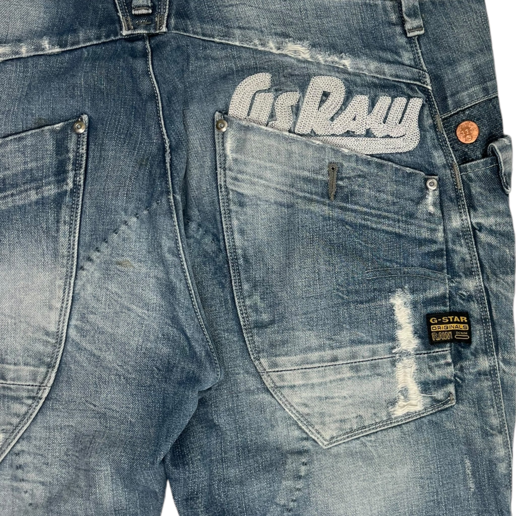 Y2K G-Star Raw Multi Panelled Jeans