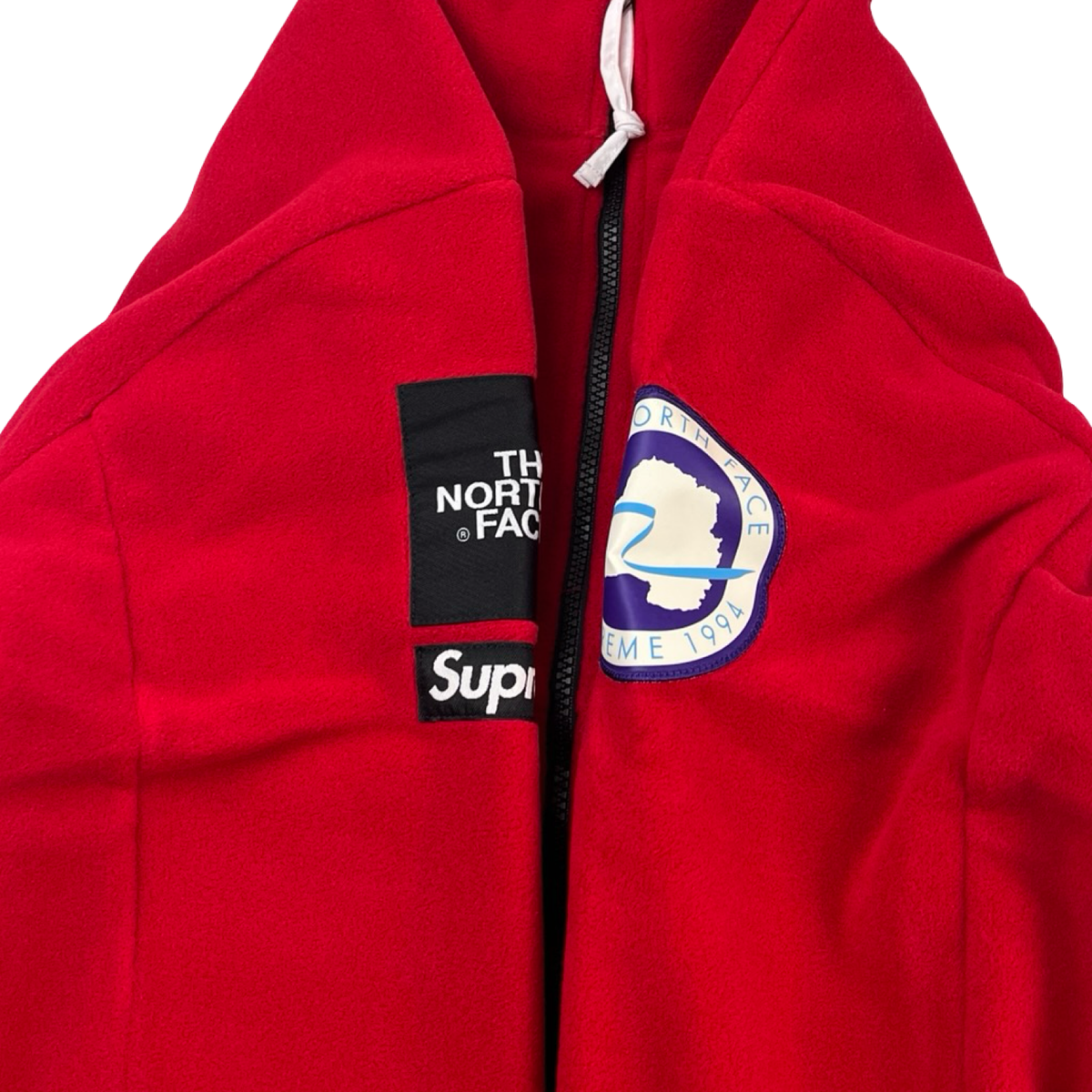 SS17 Supreme x The North Face Trans Antarctica Expedition Fleece Jacket Red
