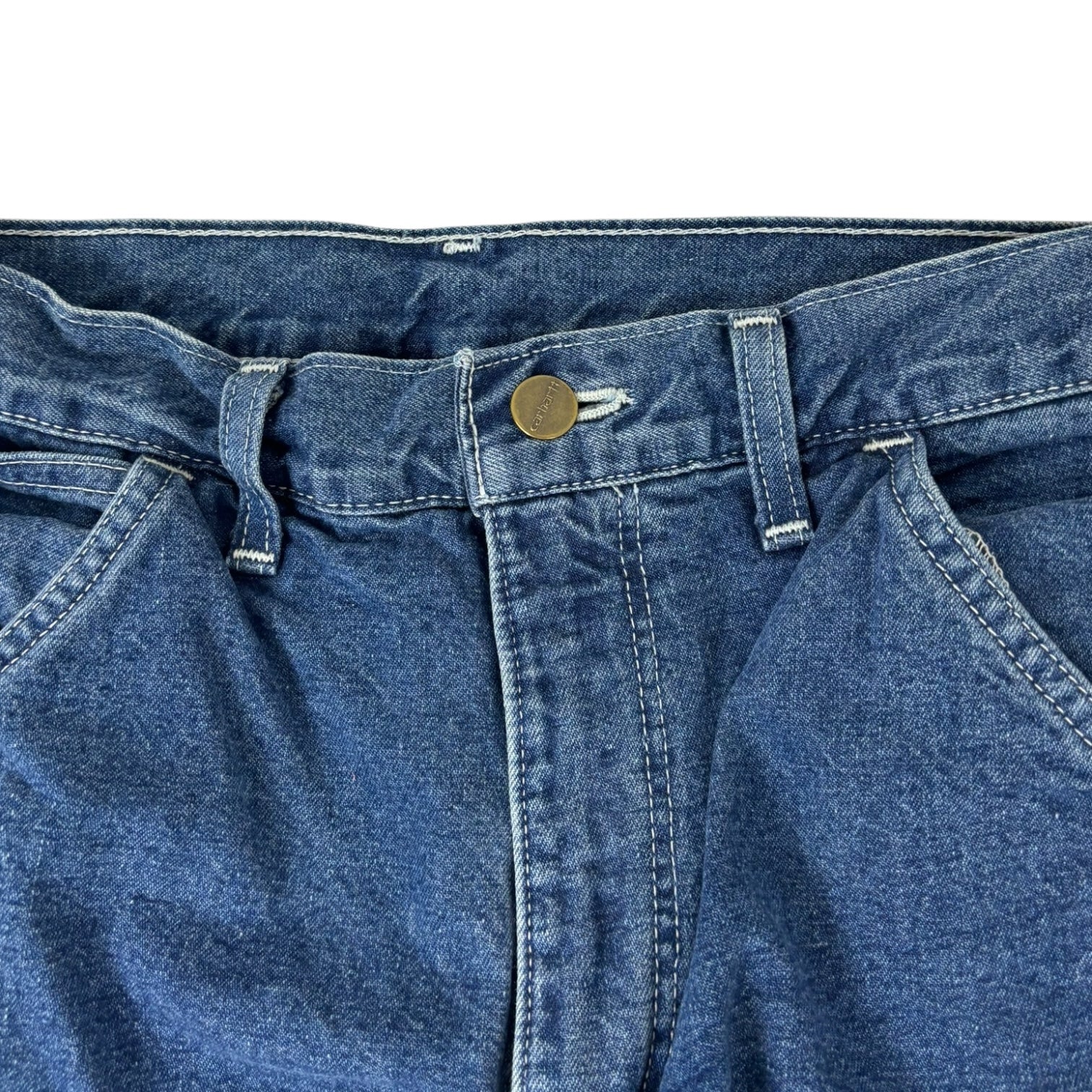 (W) Vintage Carhartt Flannel-Lined Workwear Jean