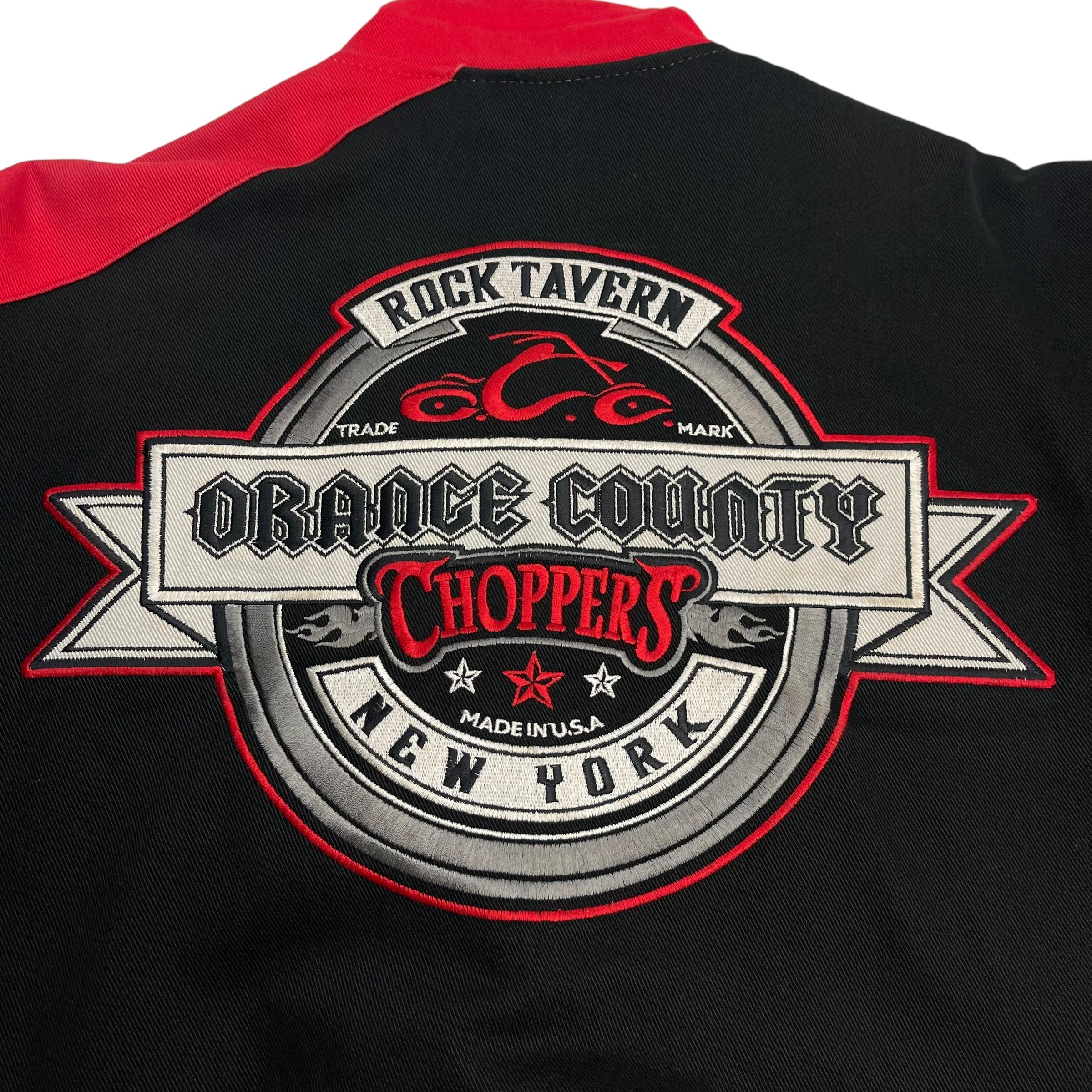 Y2K Orange County Choppers Racing Jacket
