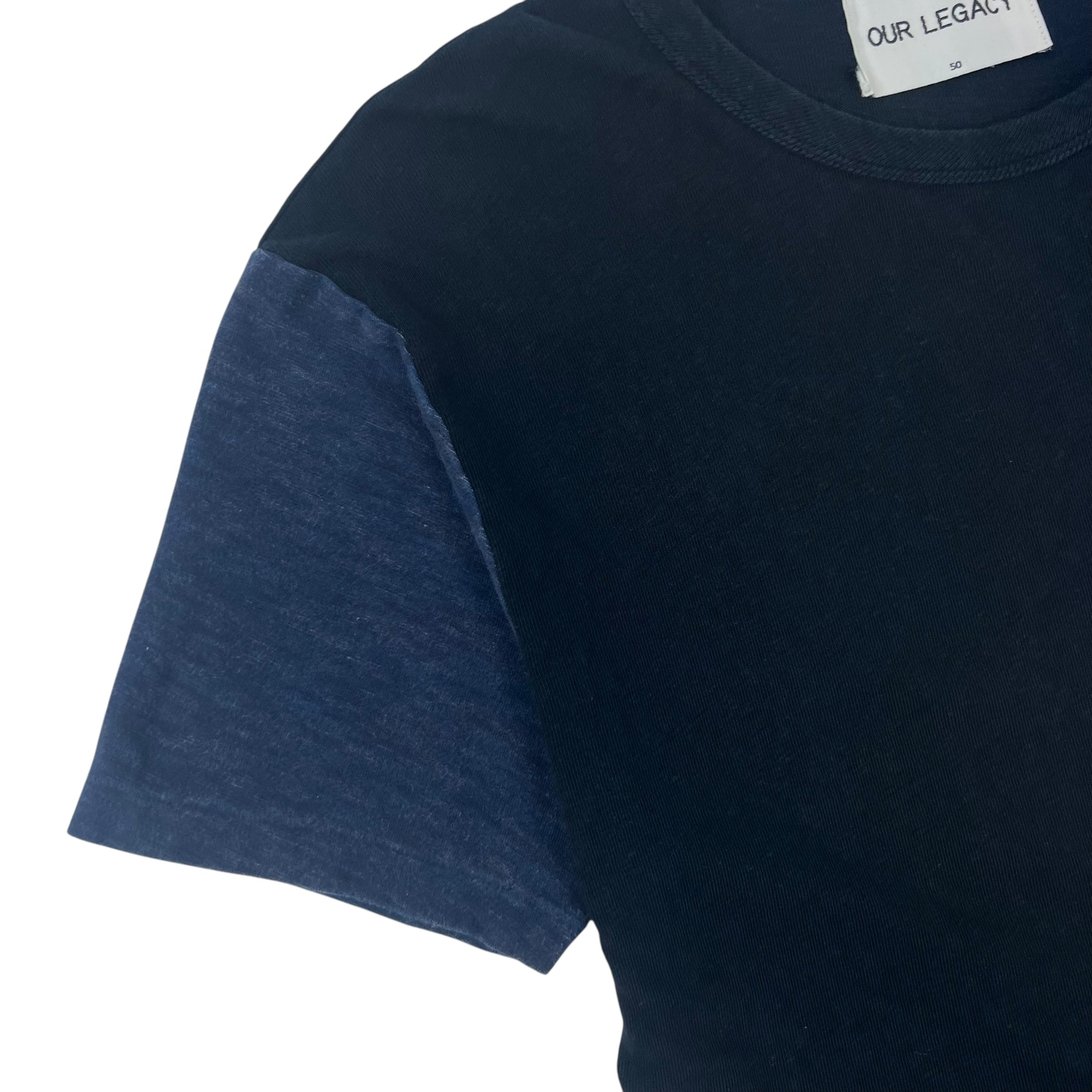 Our Legacy Cut & Sew T-Shirt Navy