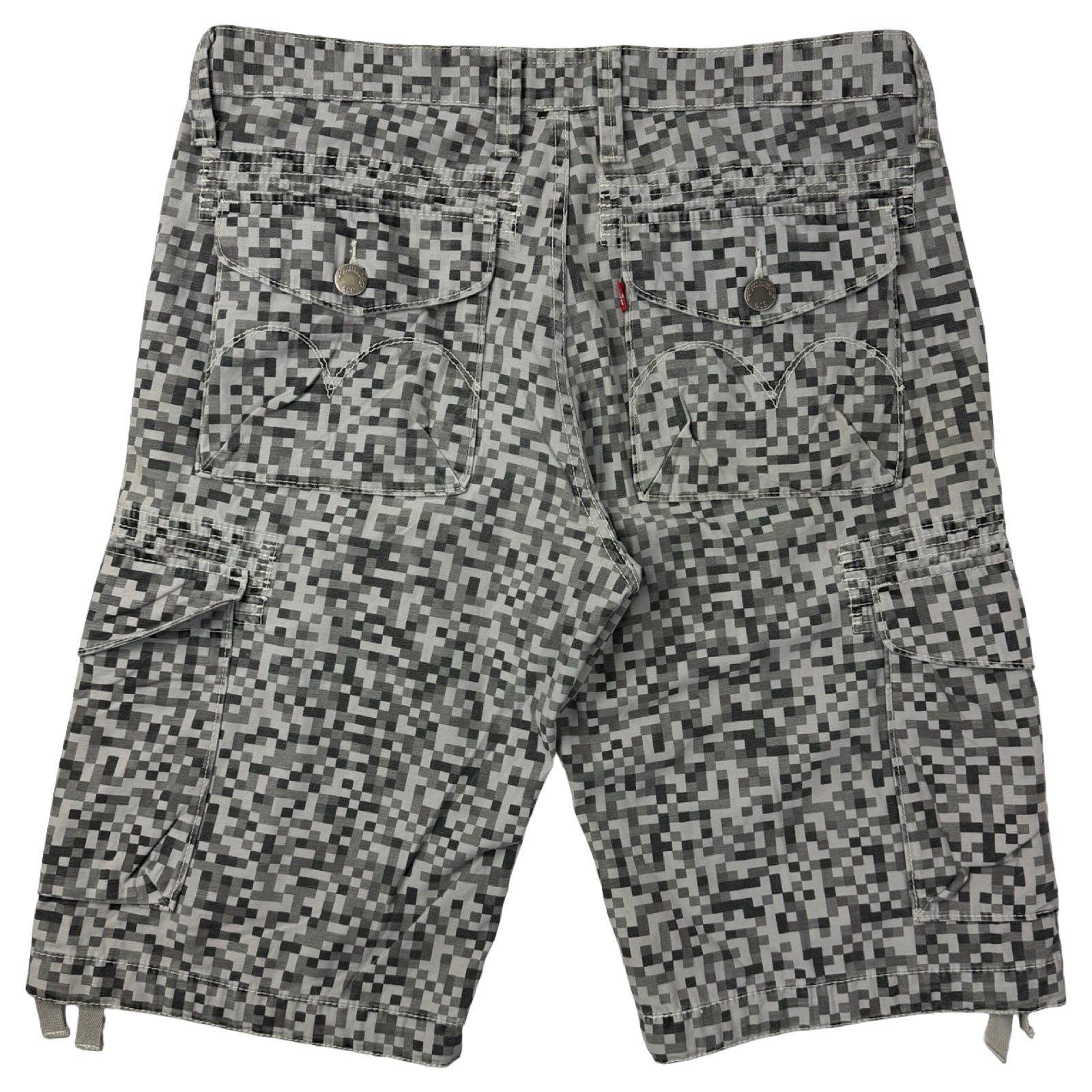 Vintage Levi’s Digi-Camo Cargo Shorts Grey