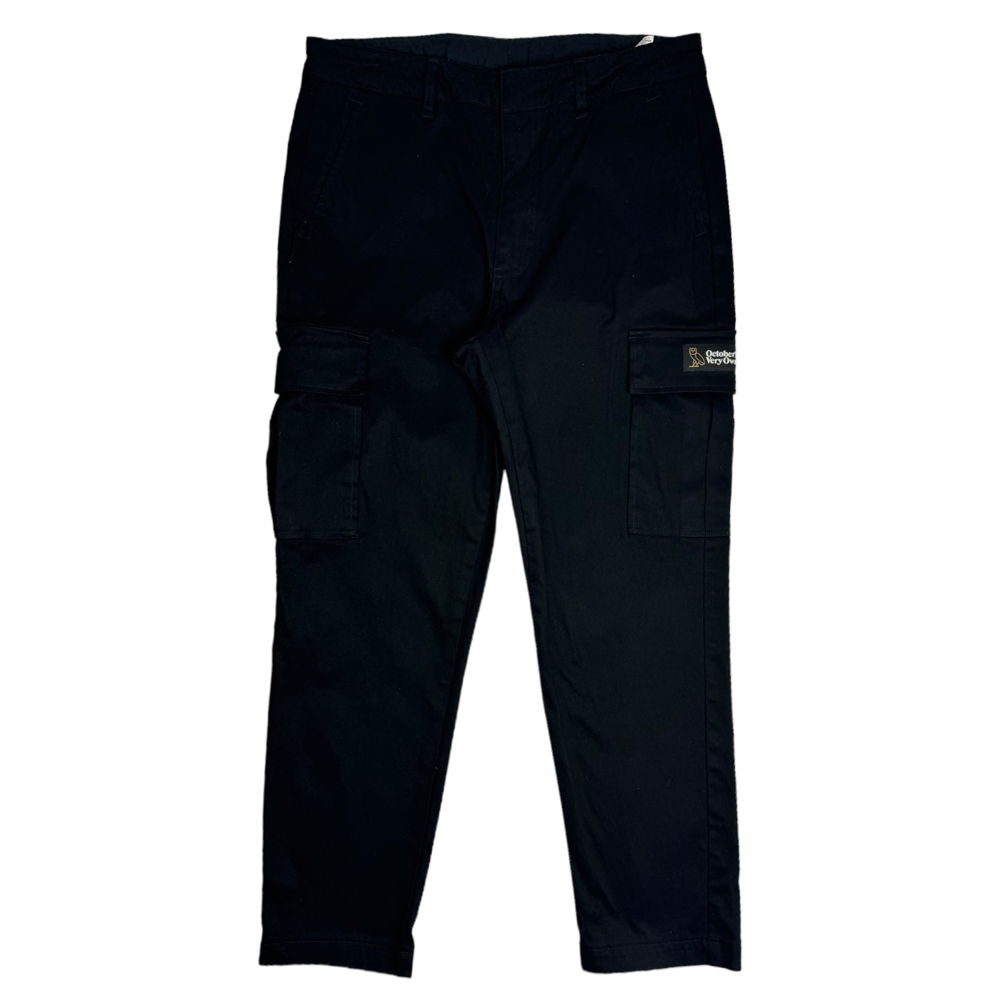 OVO Chino Cargo Pant Black