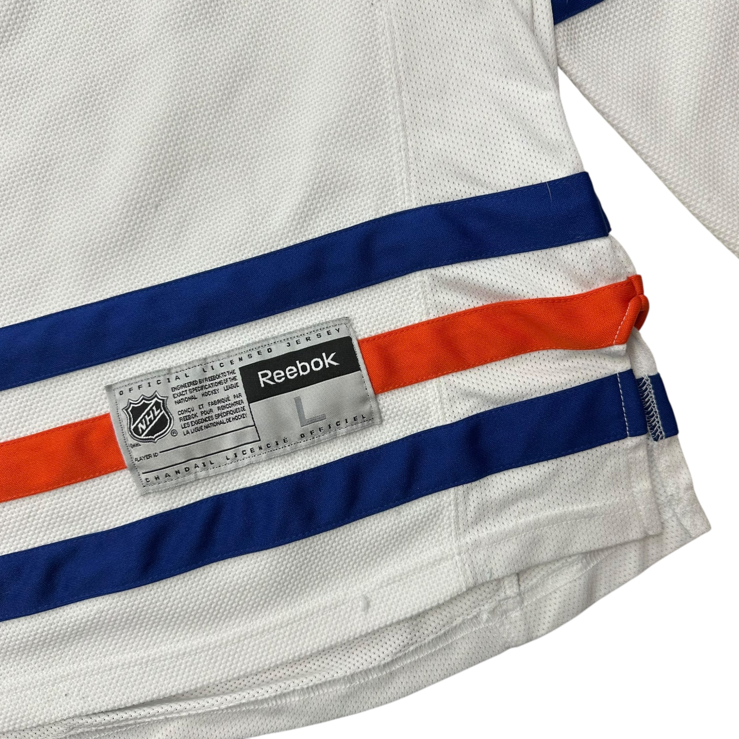 Vintage Reebok Edmonton Oilers Away Jersey