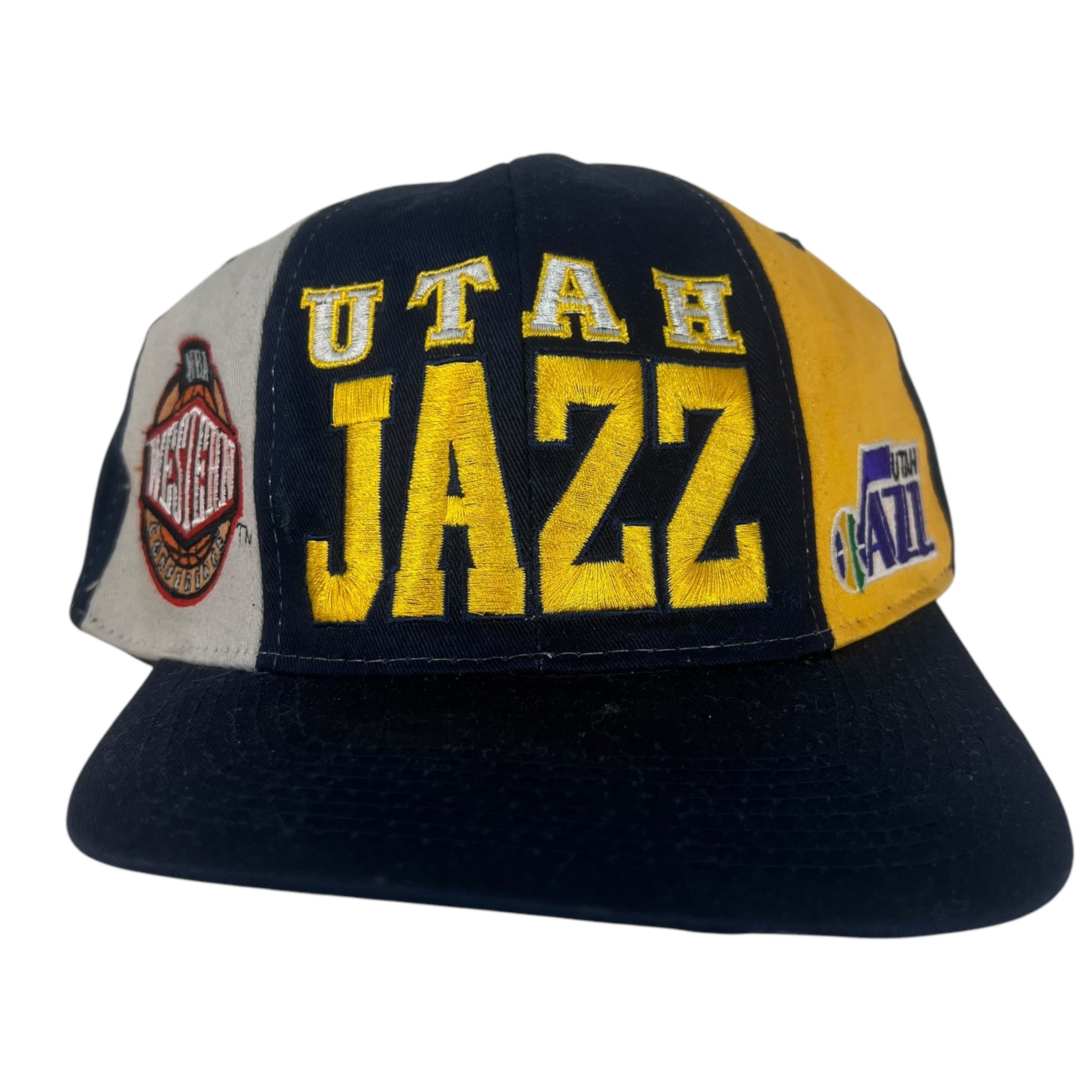 Vintage Utah Jazz Western Conference Hat Multi