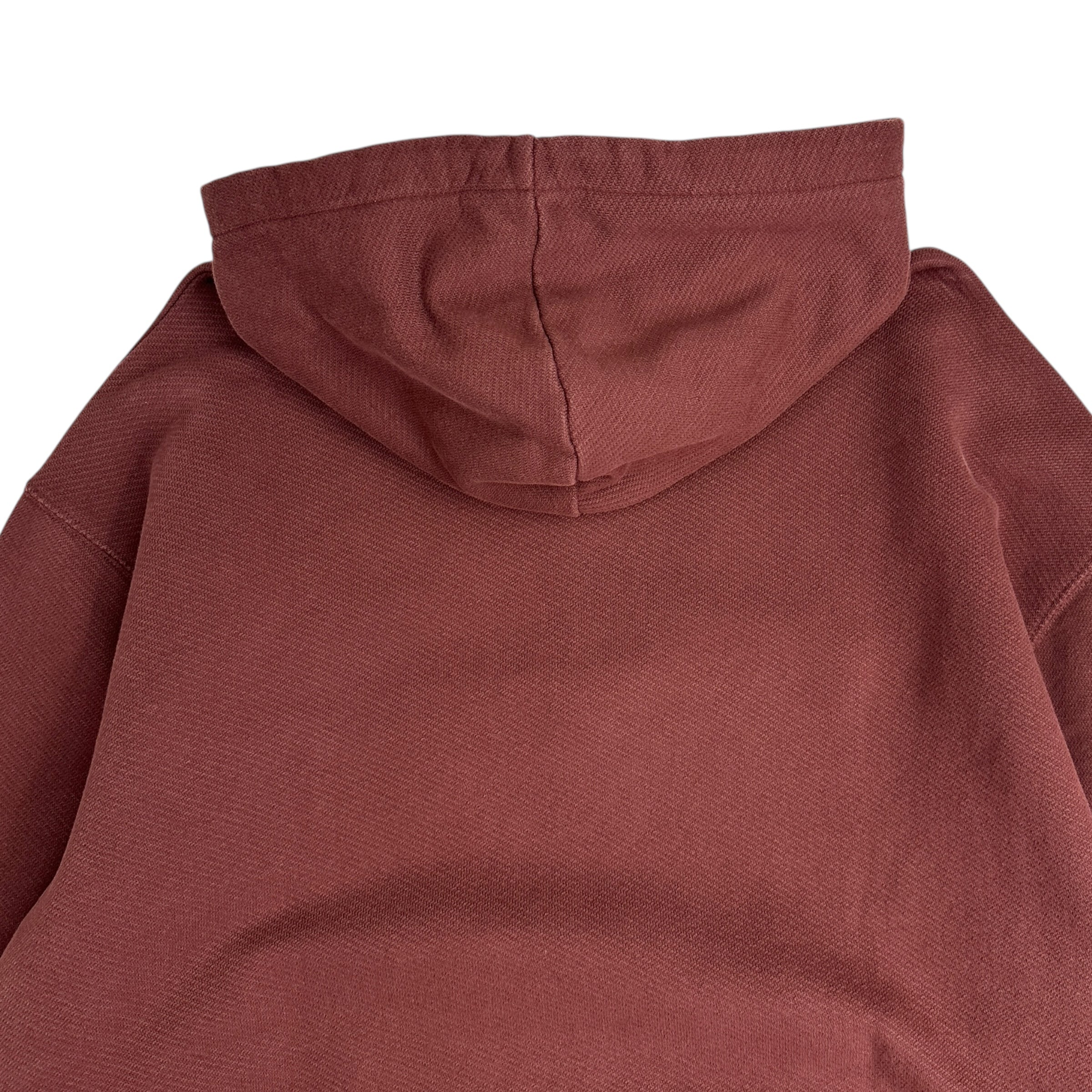 Jacquemus Print Logo Spiral Hoodie Brown