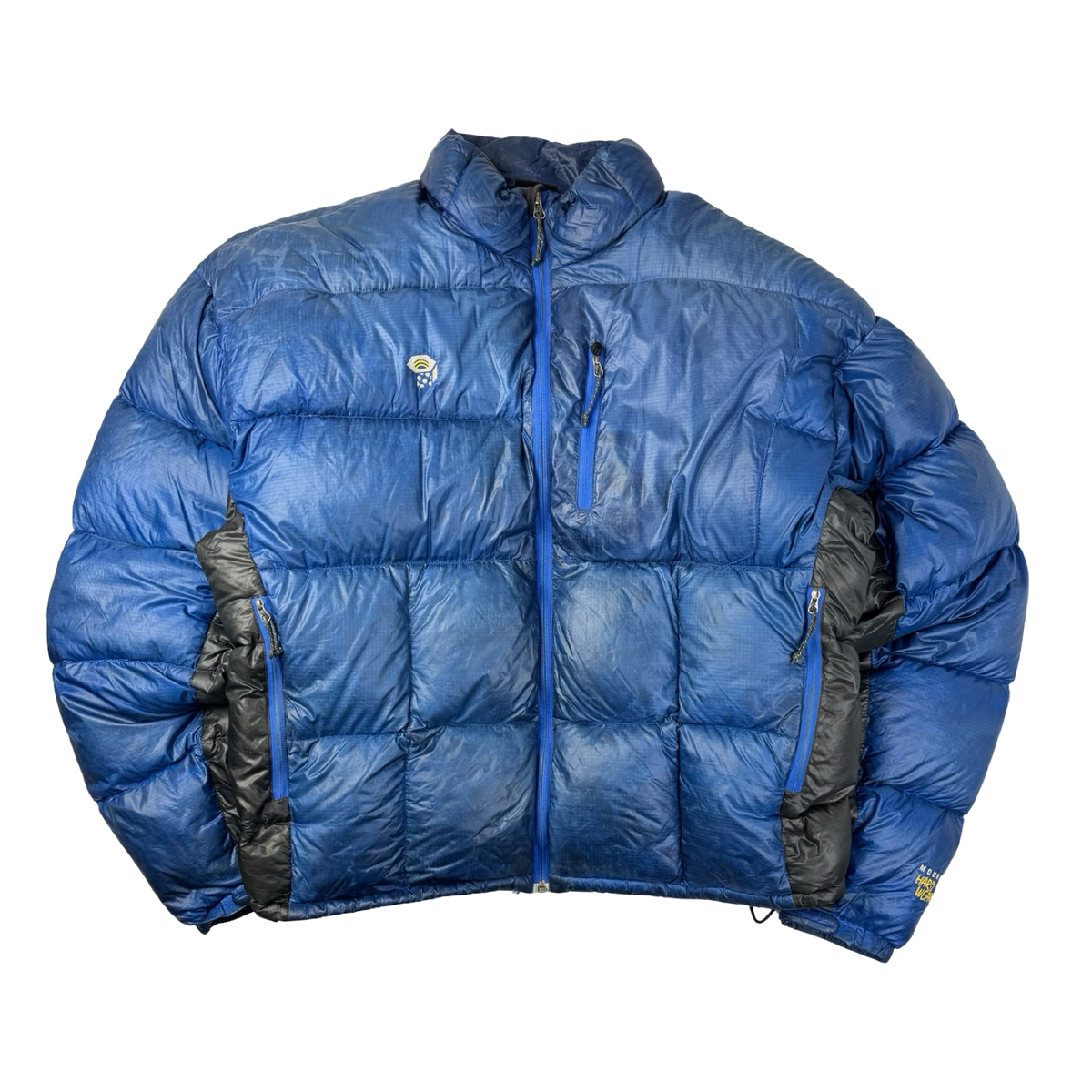 Mountain Hardware Down Fill Puffer Jacket Blue