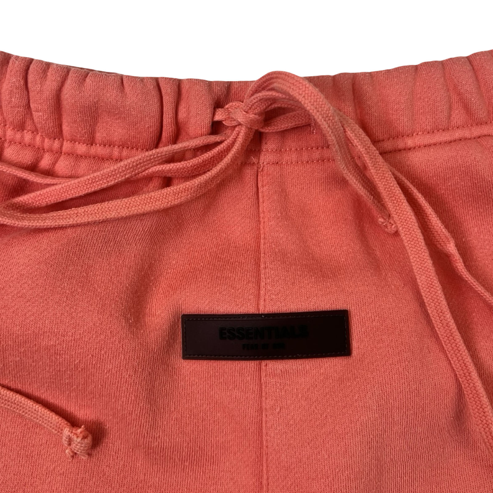 Fear of God Essentials Jersey Shorts Coral