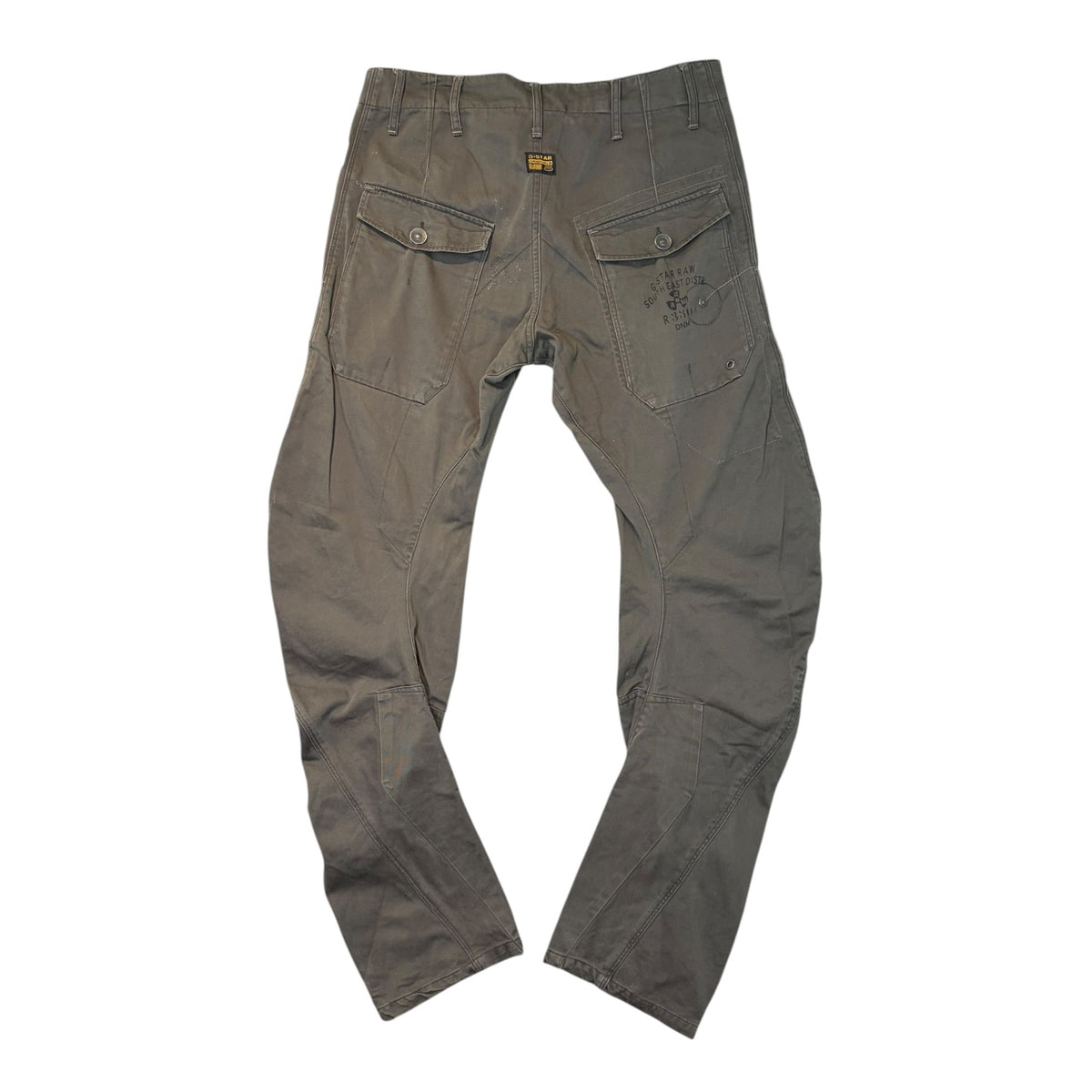 G-Star RAW 3310 Multipocket Military Cargo Pant Grey/Olive