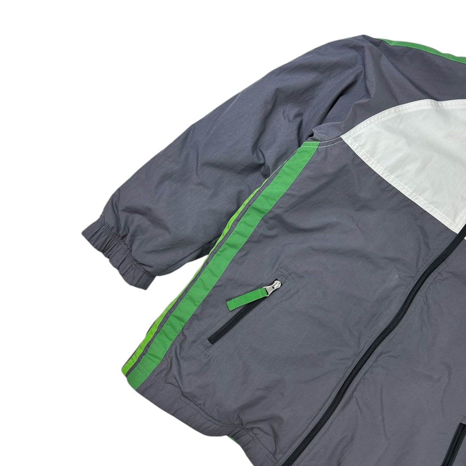 Vintage Nike Reversible Puffer Jacket Green/Gray