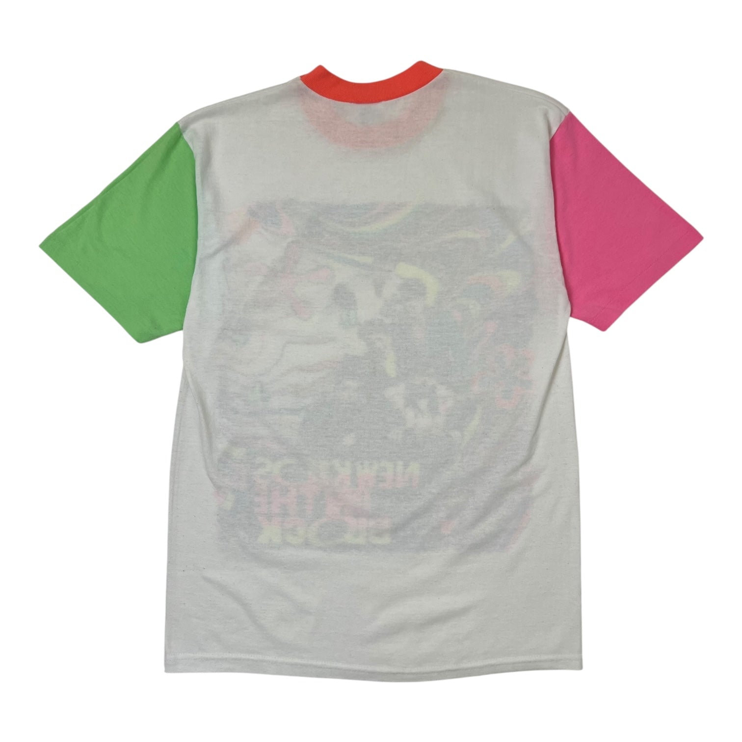 Vintage 1990 New Kids On The Block Flower Power T-Shirt White