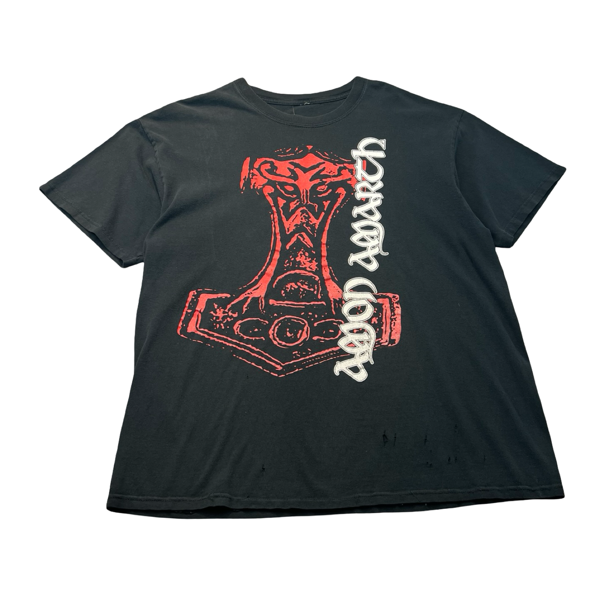 Vintage Y2K Amon Amarth Thor Hammer Band Tee