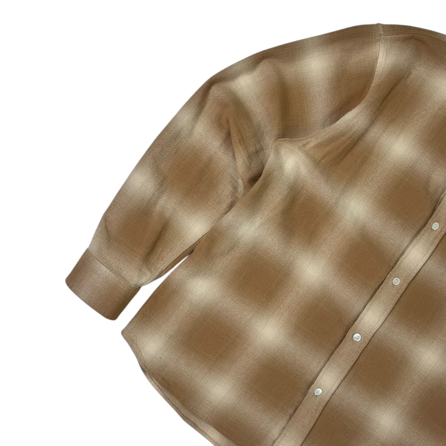 Stussy Bay Plaid Shirt Tan
