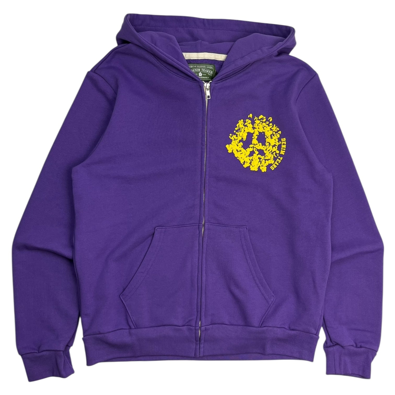 Denim Tears Denim University Zip Hoodie Purple