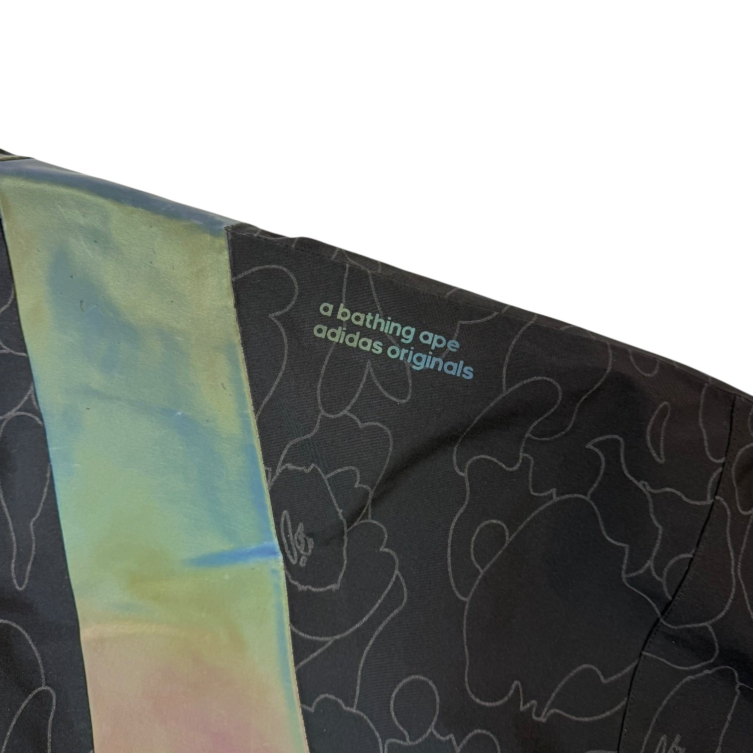 BAPE X Adidas Slopetrotter Pants Black/Iridescent