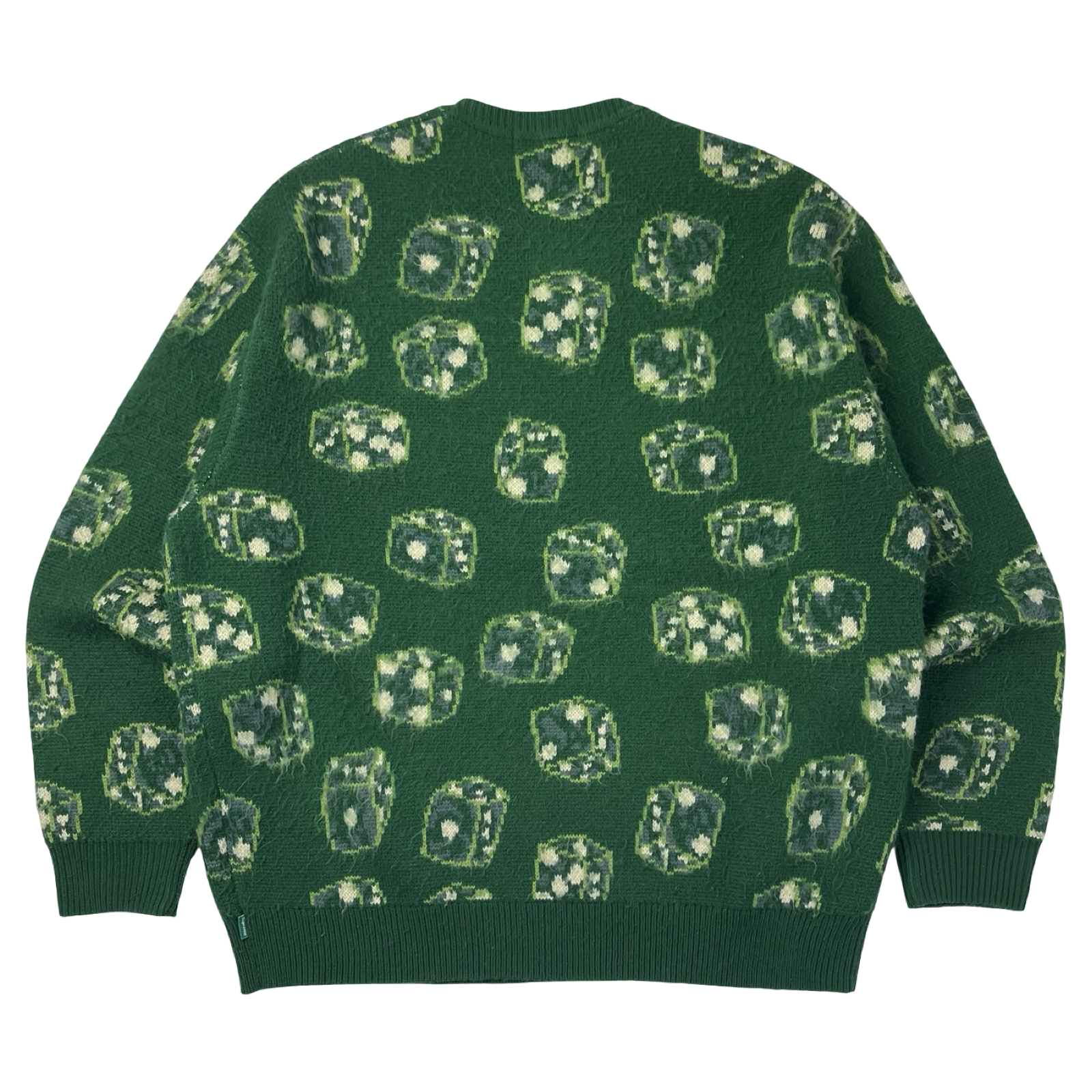 Supreme Dice Sweater Green