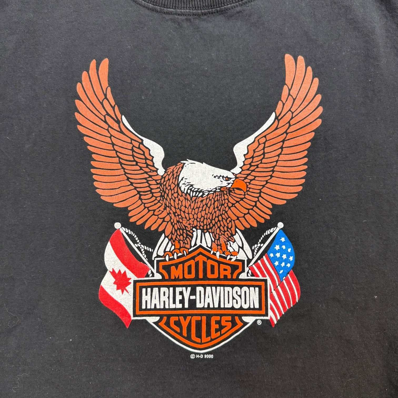 2000 Harley Davidson Of Digby, Nova Scotia Tee Black