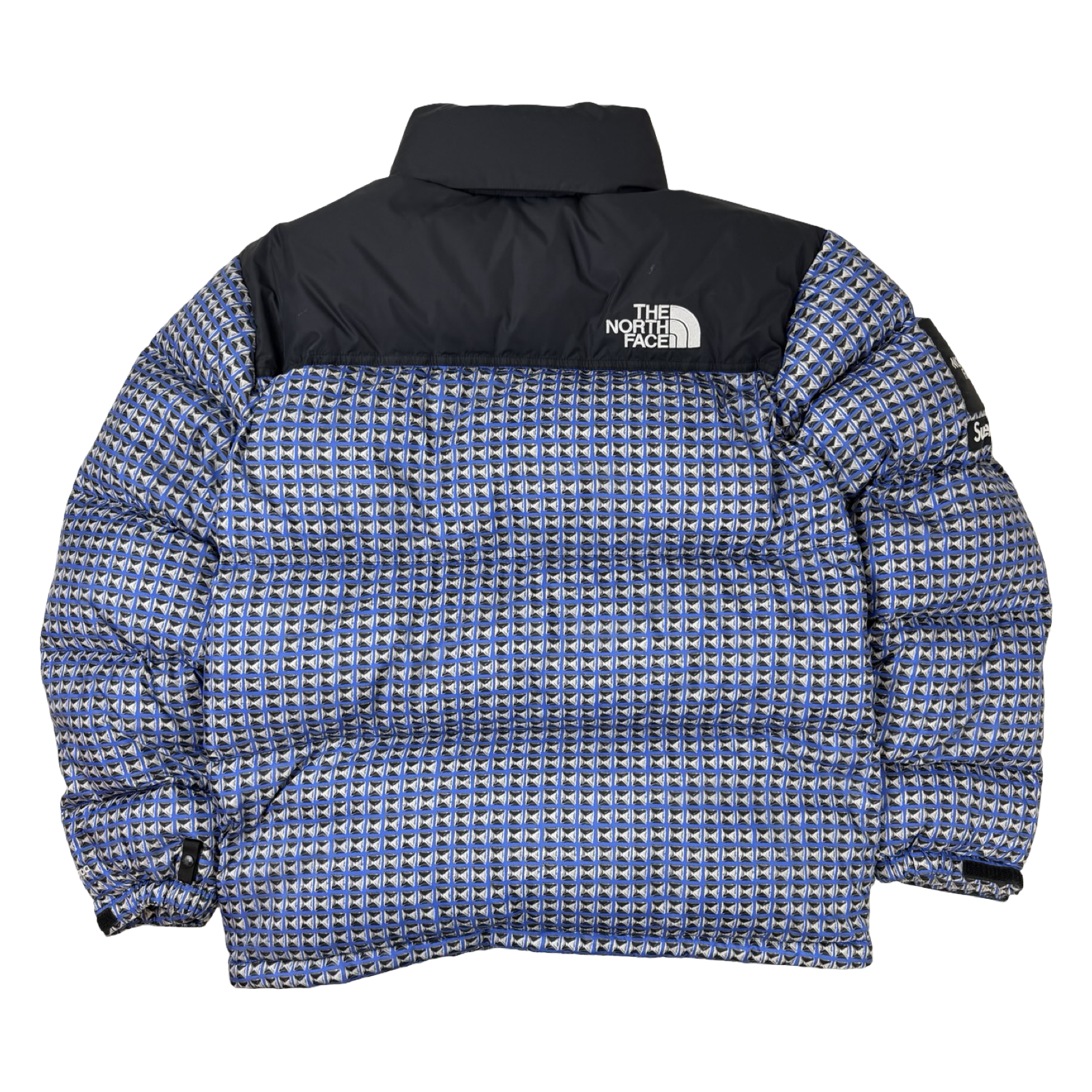 Supreme x The North Face Studded Nuptse Jacket Blue/Black