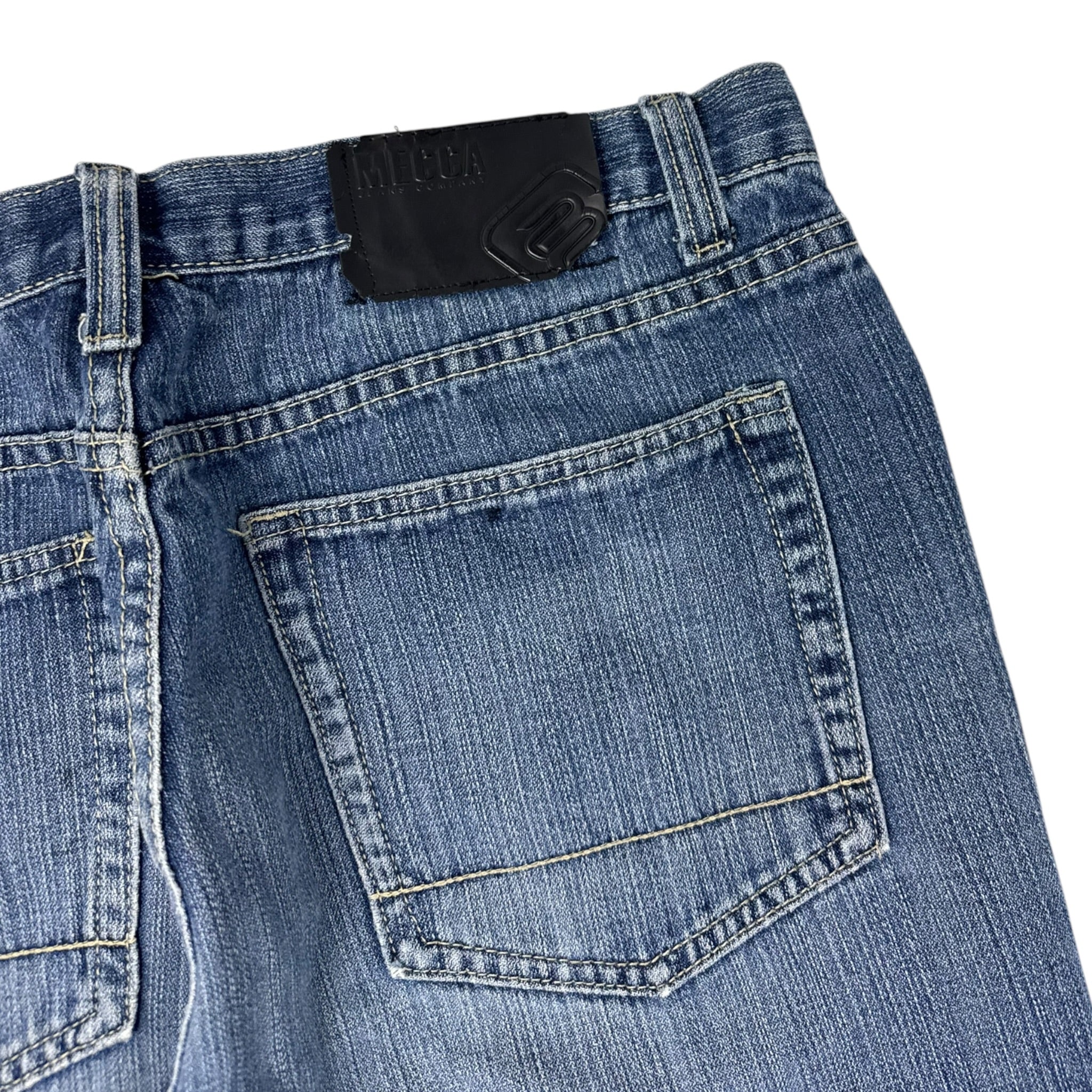 Vintage Y2K MECCA Baggy Denim Medium Indigo
