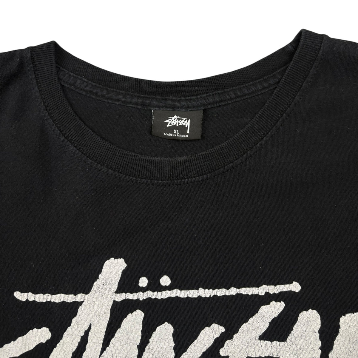 Stussy World Tour L/S Tee Black