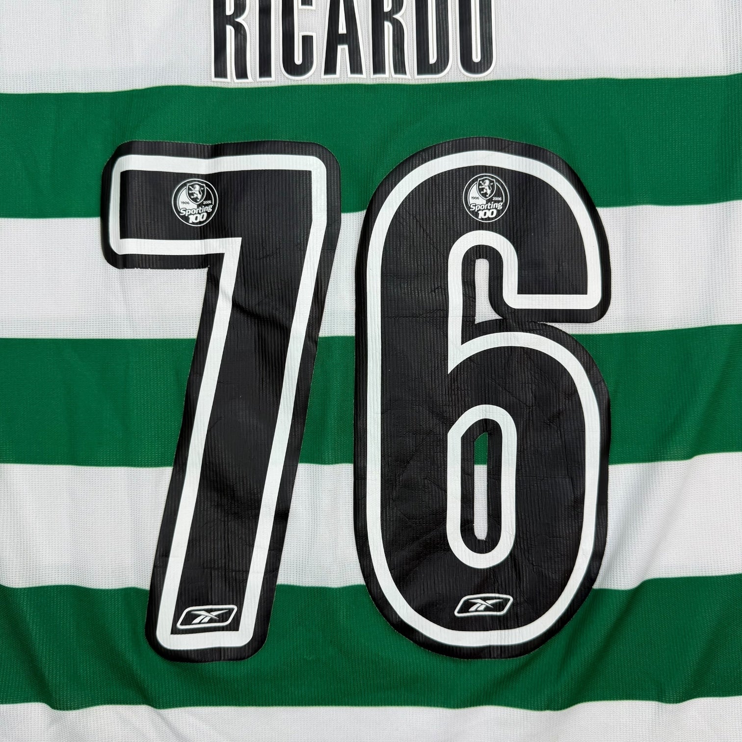 Reebok 2006 Sporting Lisbon Home Jersey Green/White