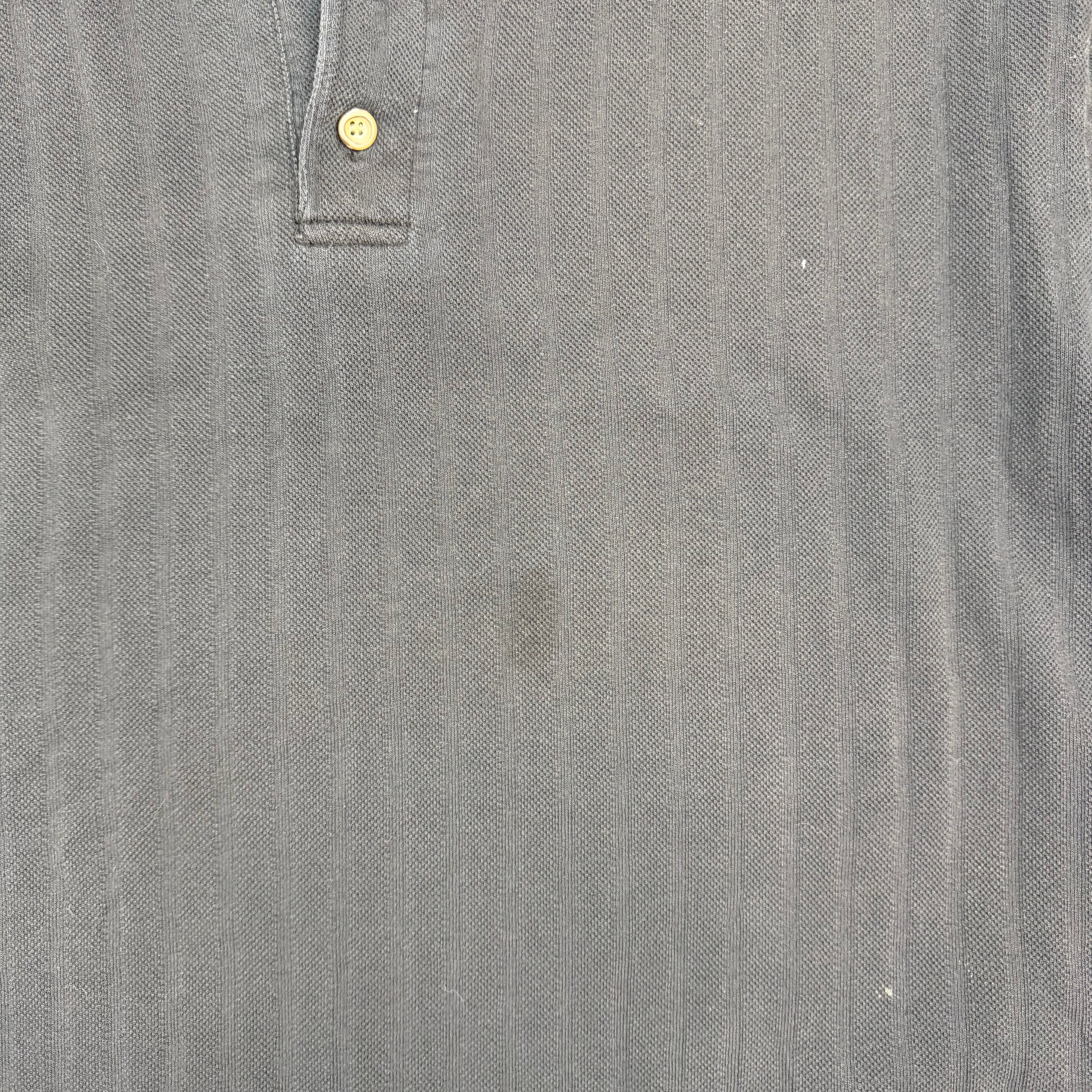 Vintage Ash City Pro Collection Polo Shirt Black