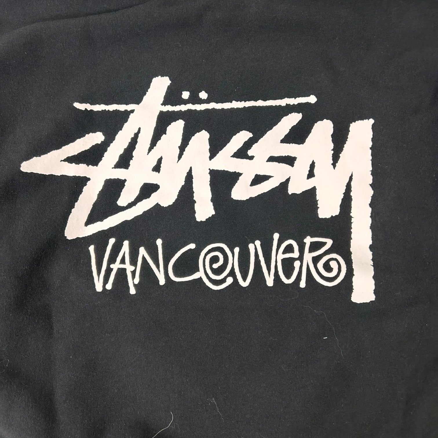 Stussy Vancouver Chapter Hoodie Black