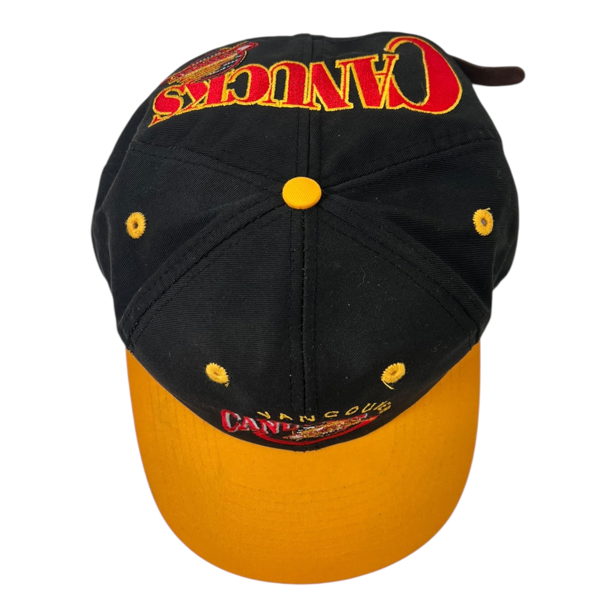 Vintage 1990s NHL Vancouver Canucks Sports Specialties Snapback Hat