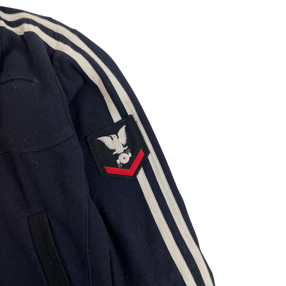 Greg Lauren Navy Sailor Track Jacket