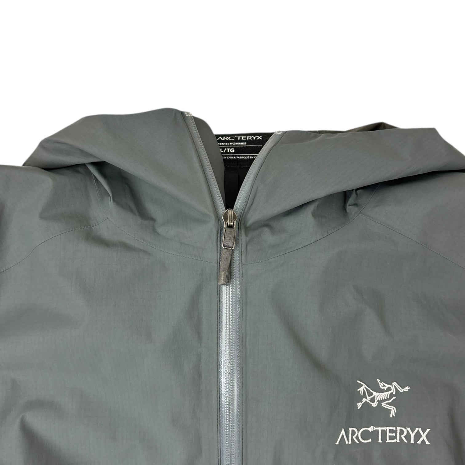 美品 Arc’teryx Zeta SL Jacket グレー Arcteryx Mens GORE-TEX Zeta SL Jacket Cryptochrome Grey