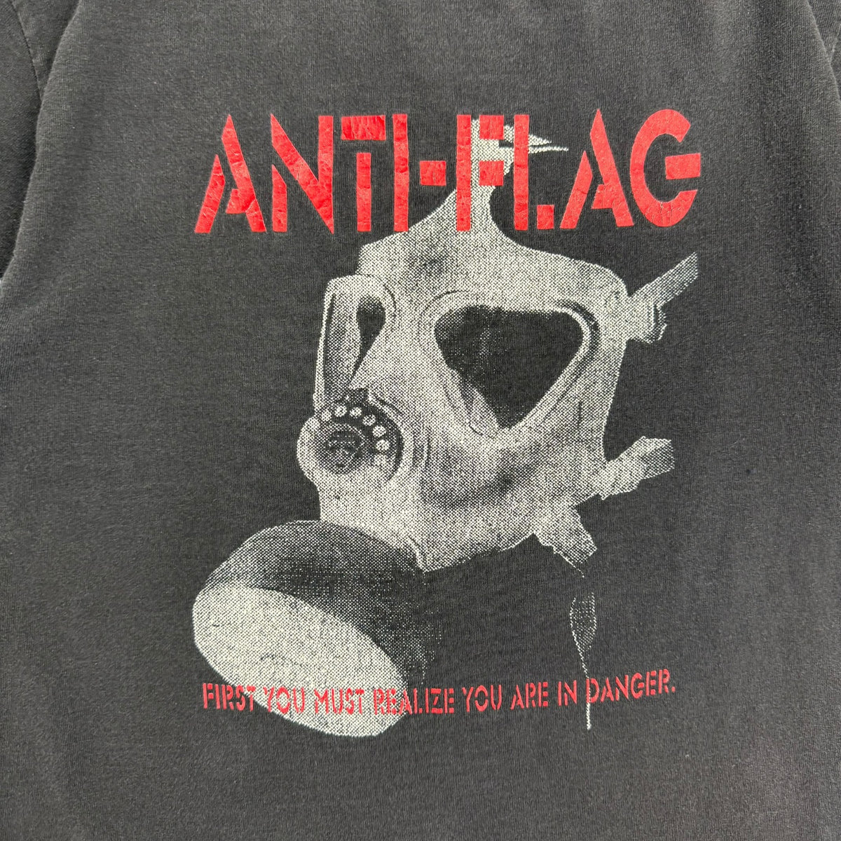 Vintage Anti-Flag ‘First You Are In Danger’ Tee Black