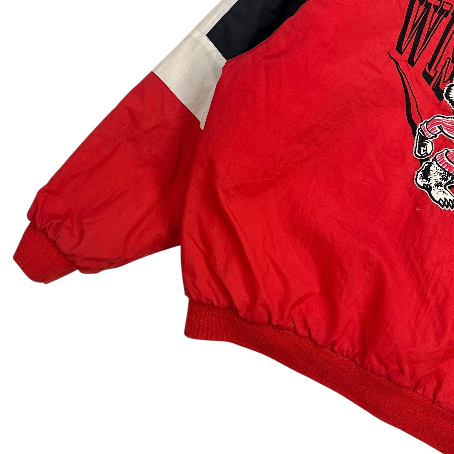 Vintage Nutmeg Wisconsin Badgers Jacket Red