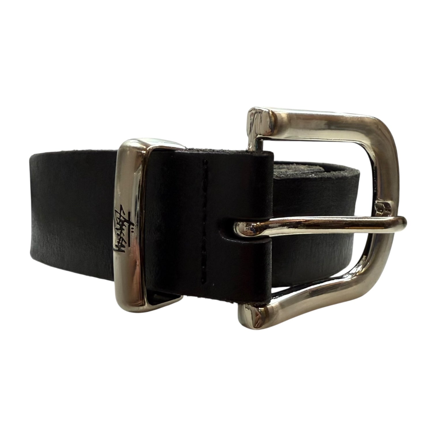 Stussy S Tip Leather Belt