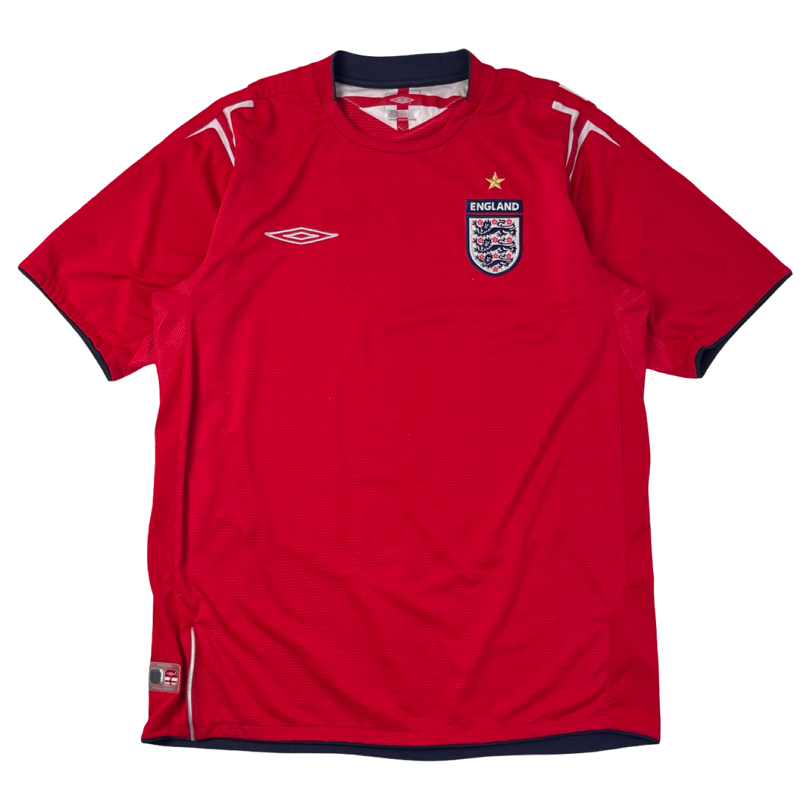 2004-2006 Umbro England Away Soccer Jersey