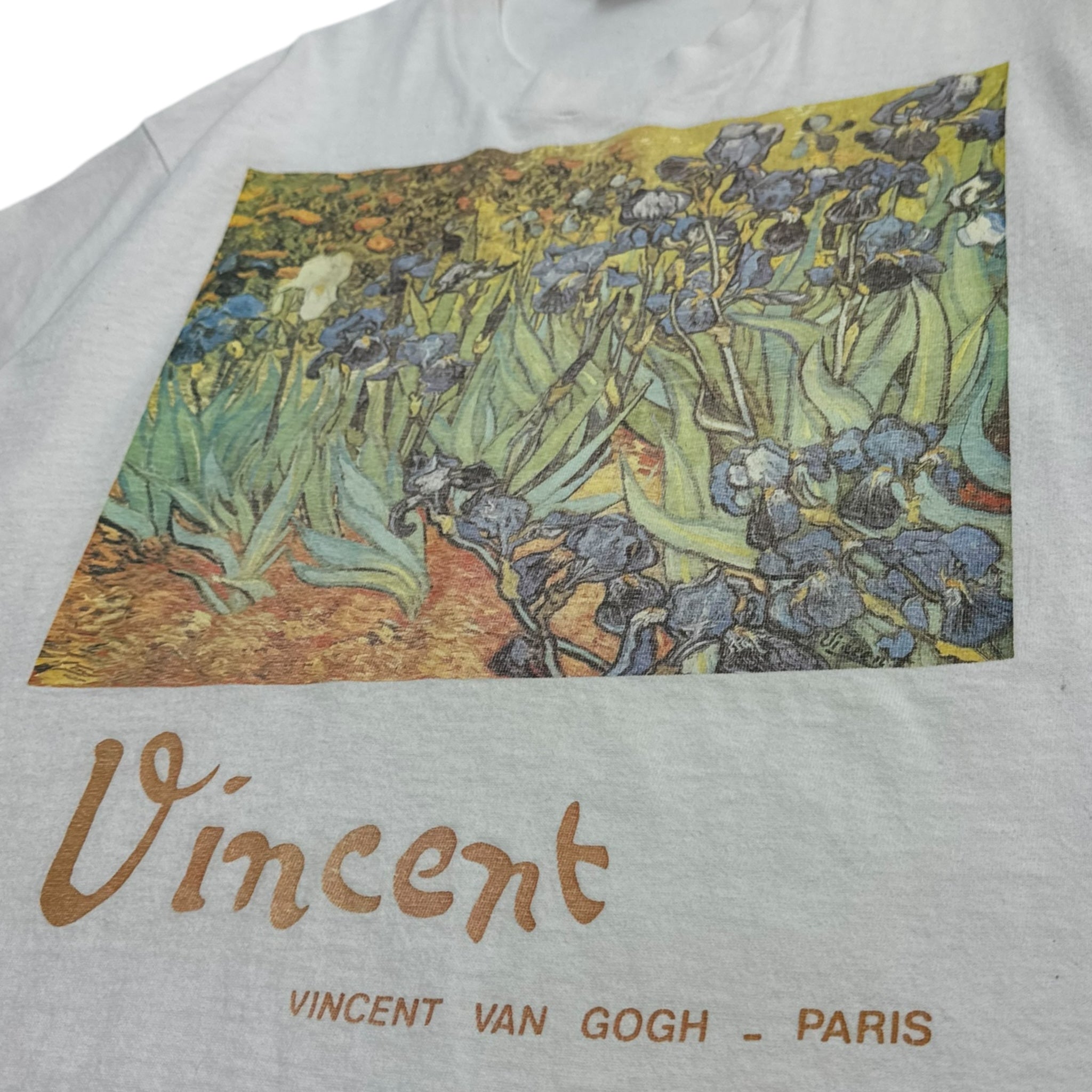 Vintage Vincent Van Gogh Irises Painting T-Shirt