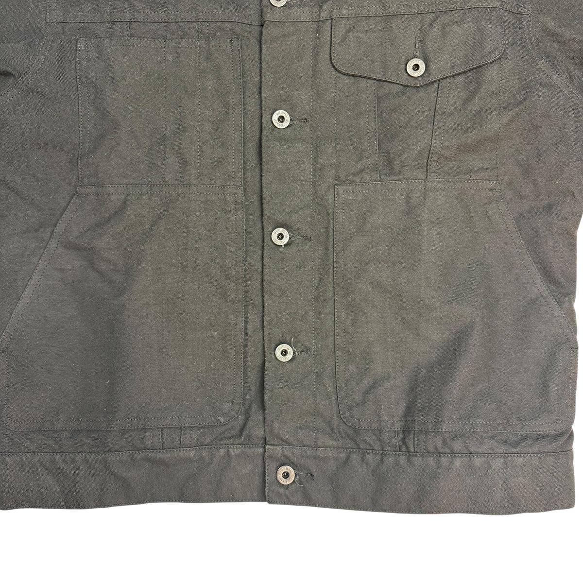 Vintage Filson Garment Denim Jacket Black