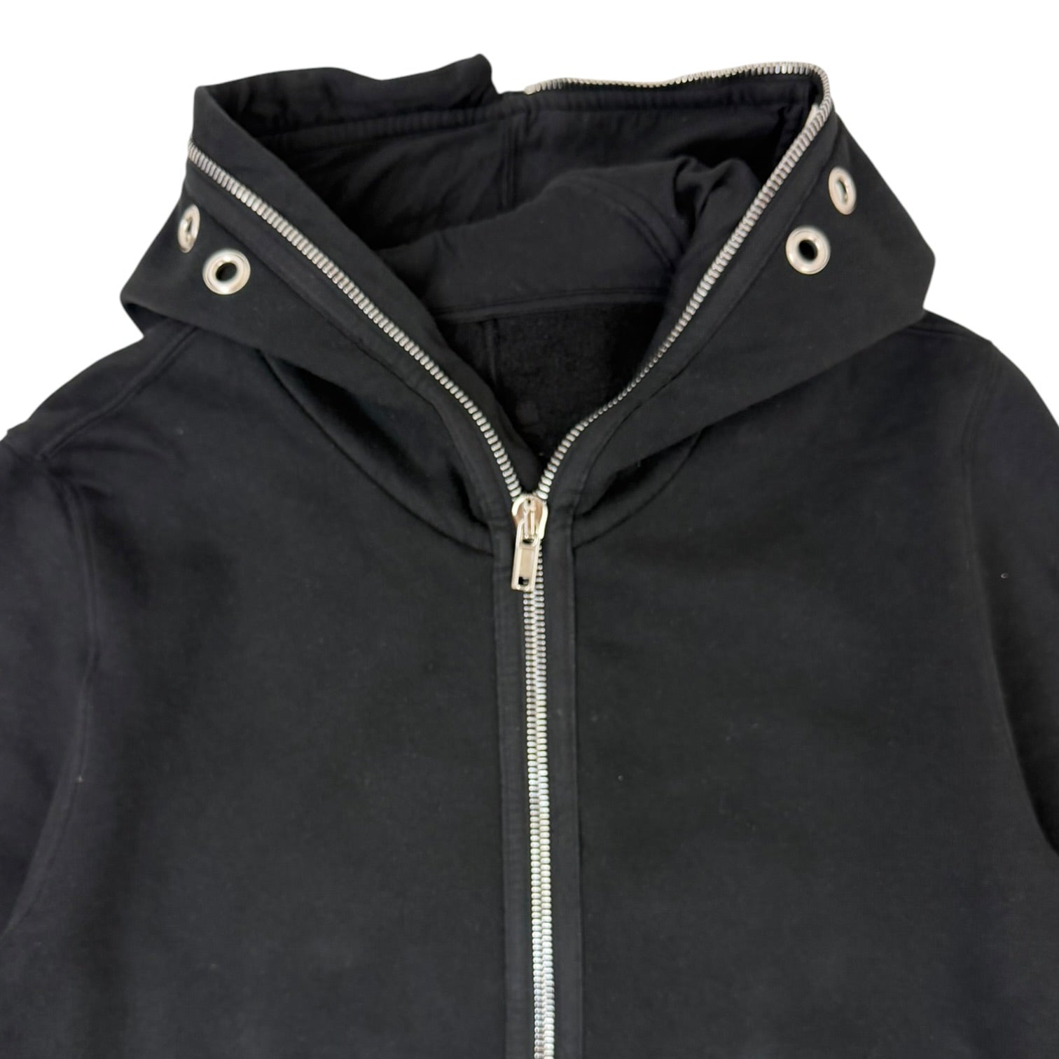 Rick Owens DRKSHDW Gimp Zip-Up Hoodie Black