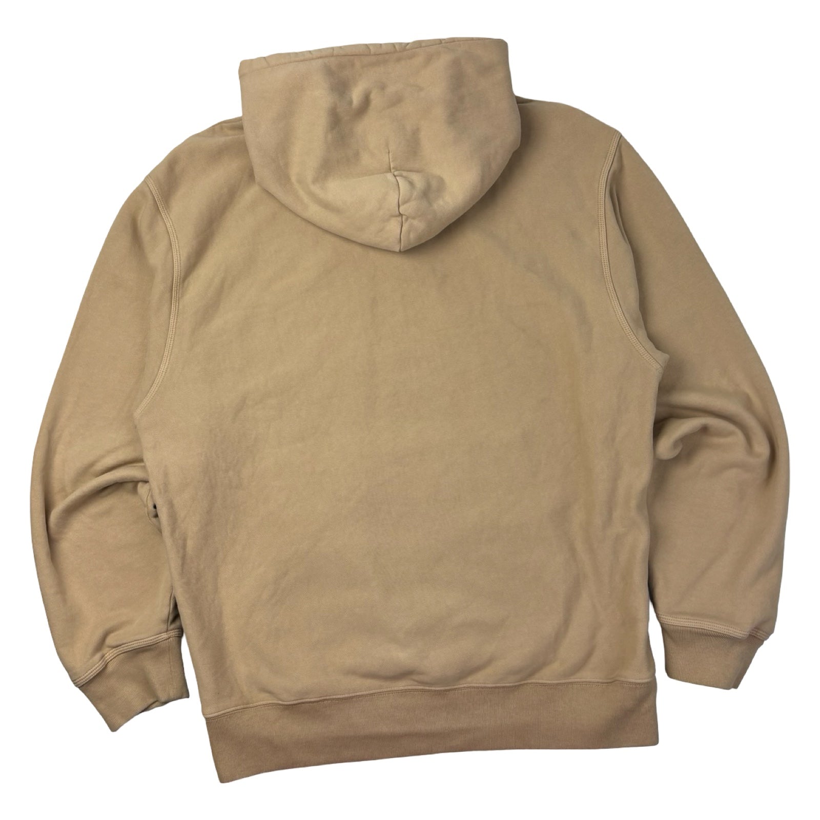 Stussy Stock Logo Pullover Hoodie Khaki