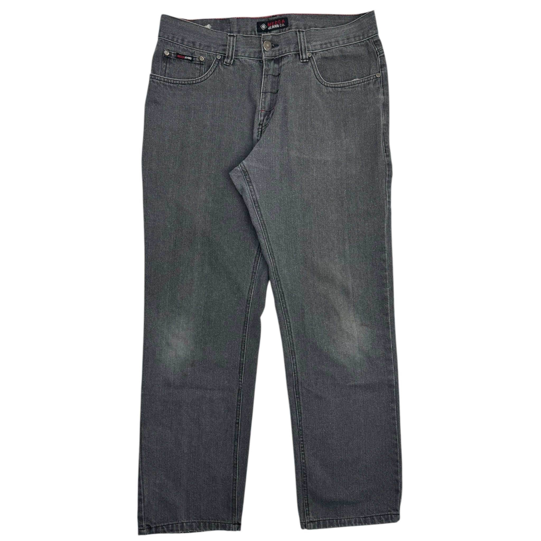 Y2K MECCA Jeans Black Washed Denim