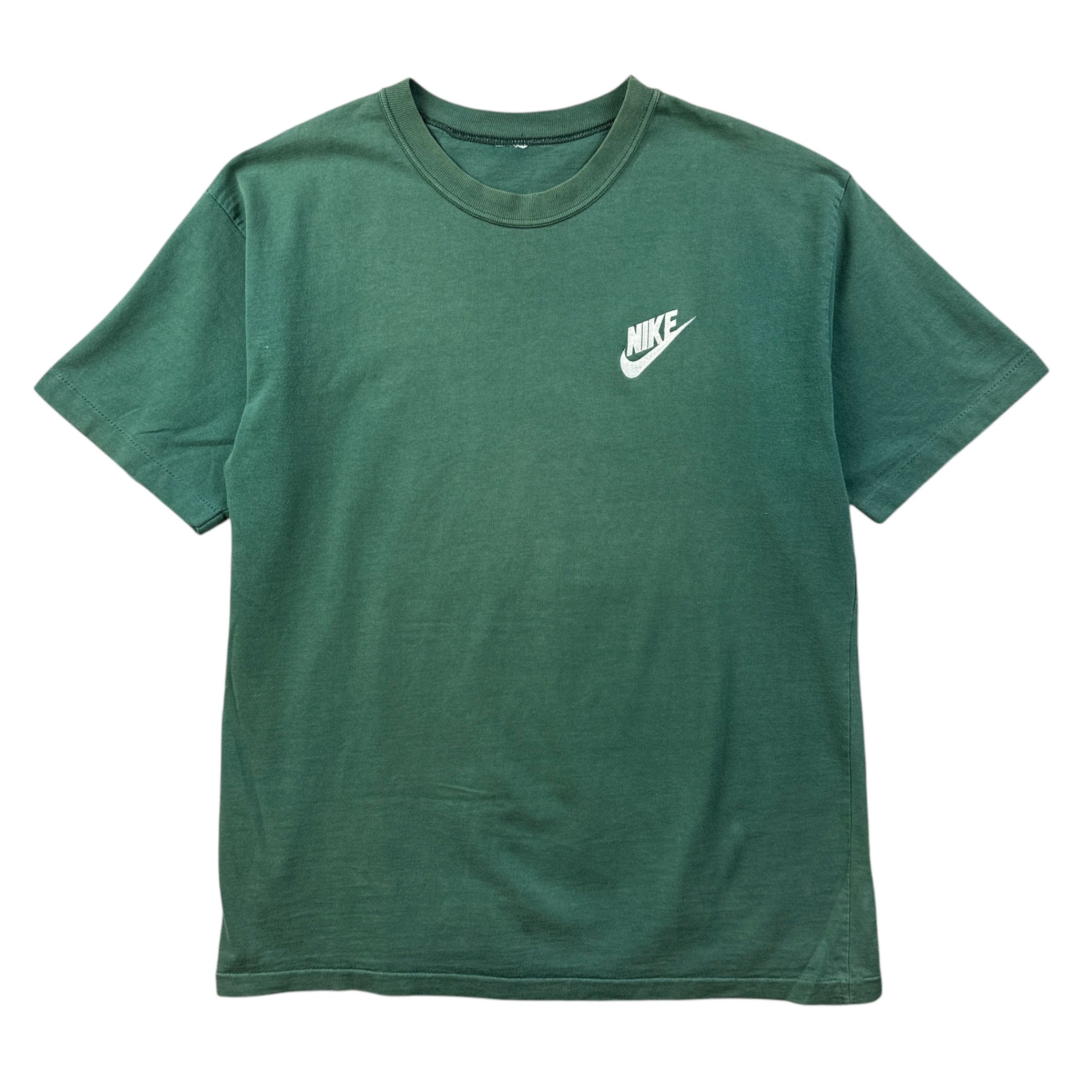 Vintage Nike Spellout Logo Tee Green