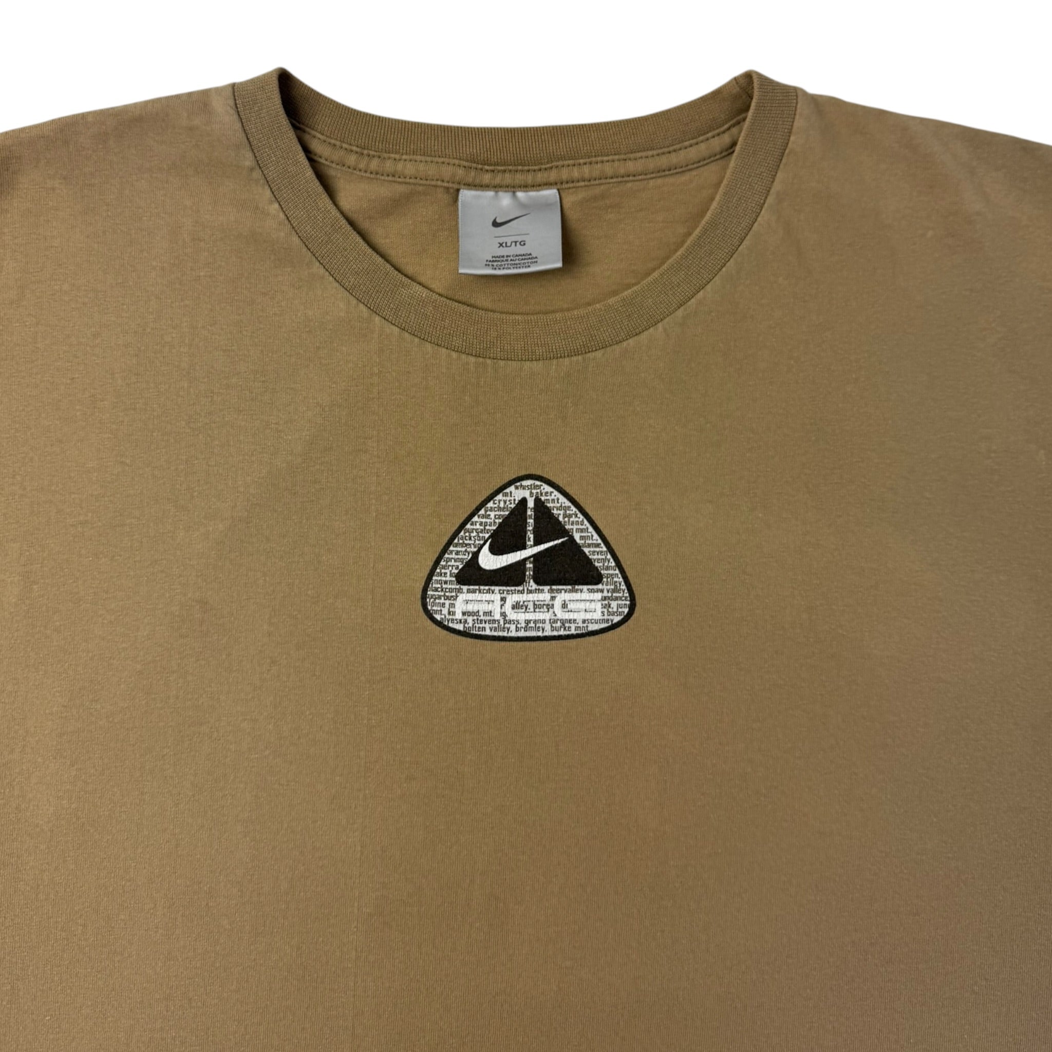 Vintage Nike ACG “Ride Everything” T-Shirt Beige