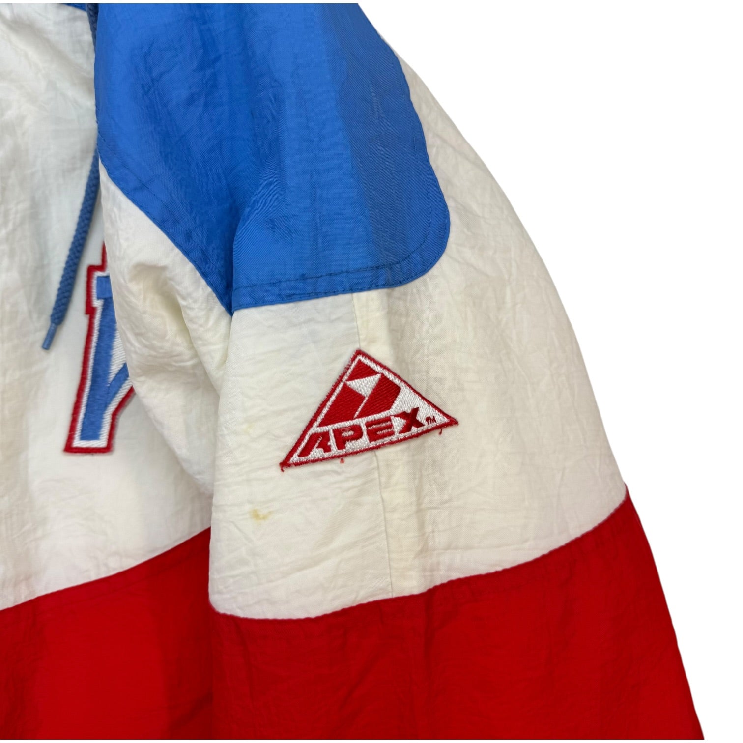 Vintage Apex One Houston Oilers Jacket Blue/Red