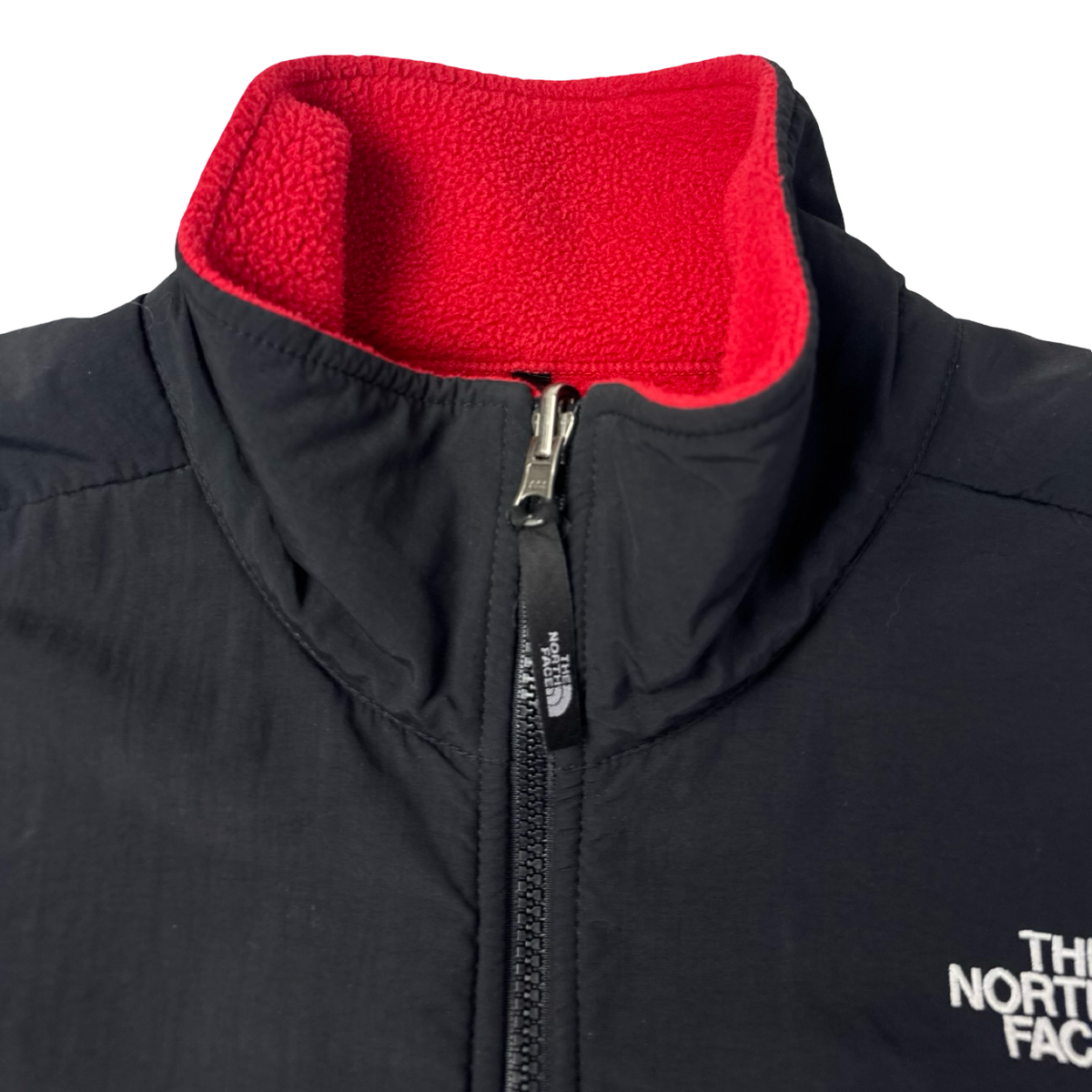 The North Face Denali Zip Up Jacket Red